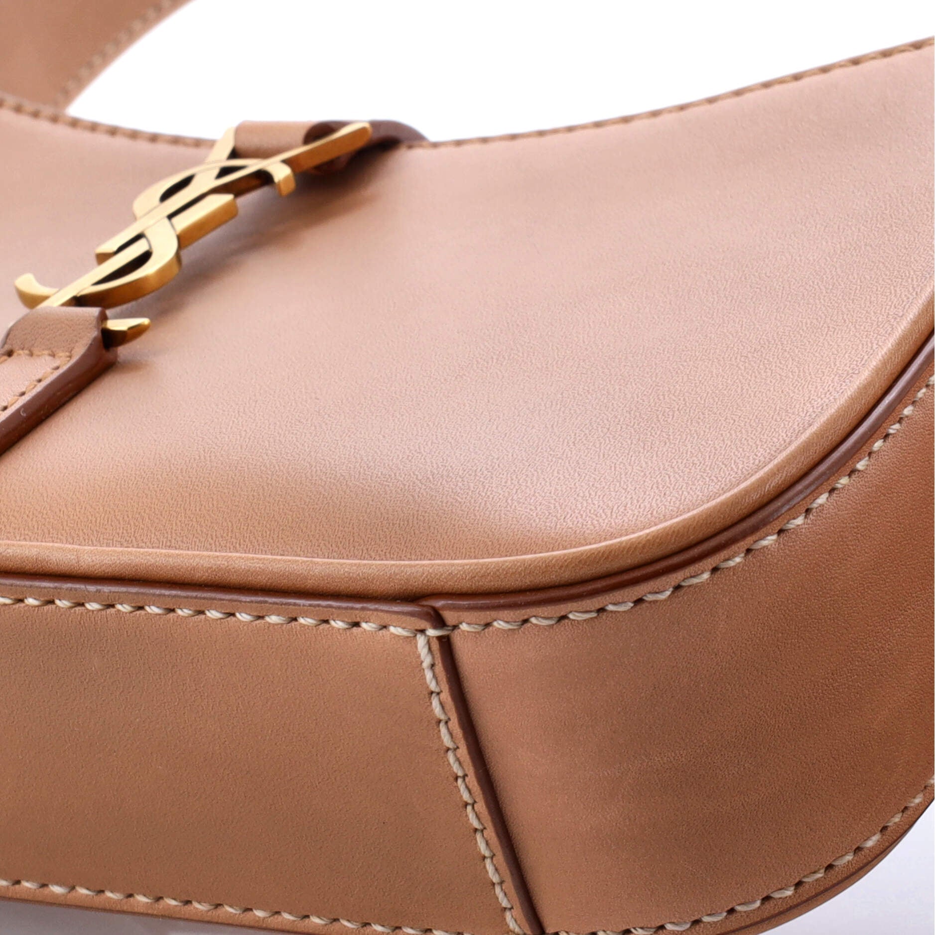Saint Laurent Le 5 a 7 Hobo Leather Mini
