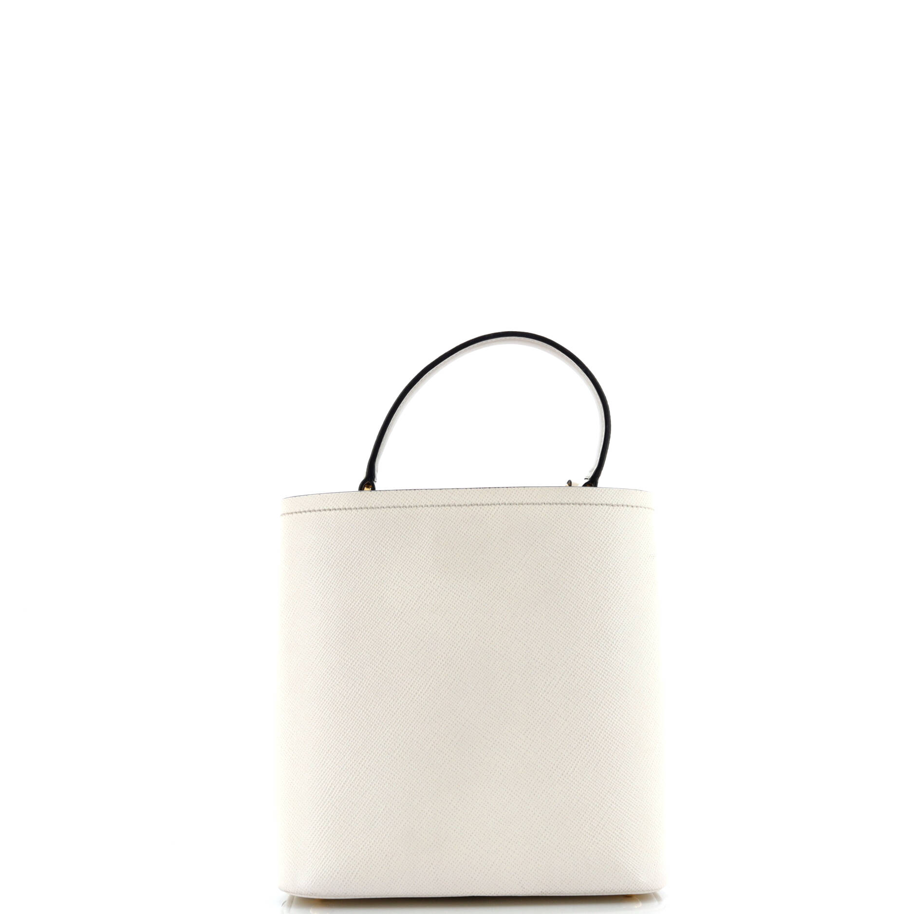 Prada Panier Bucket Bag Saffiano Leather Medium
