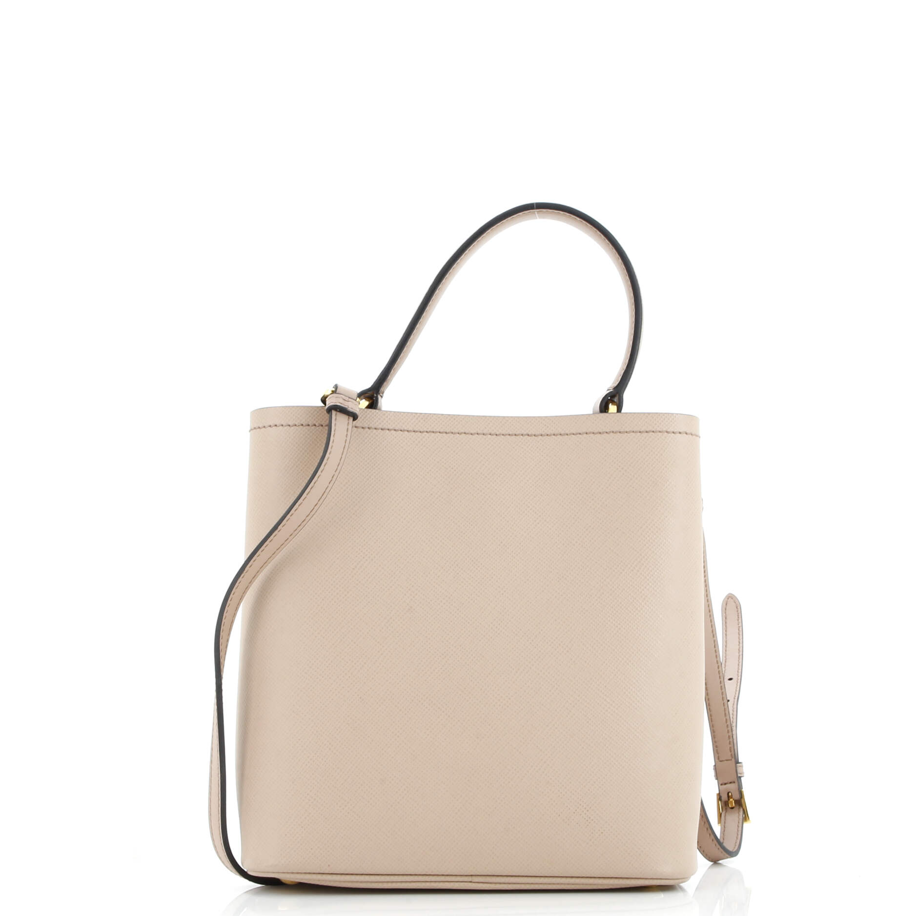 Prada Panier Bucket Bag Saffiano Leather Medium
