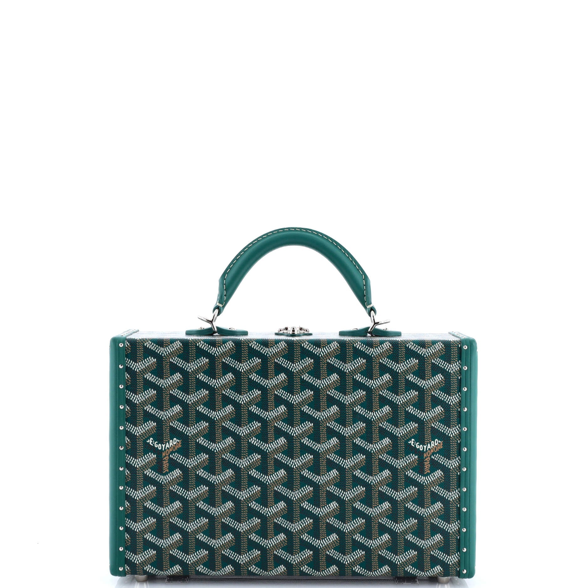 Goyard Grand Hotel Trunk Bag Coated Canvas PM
