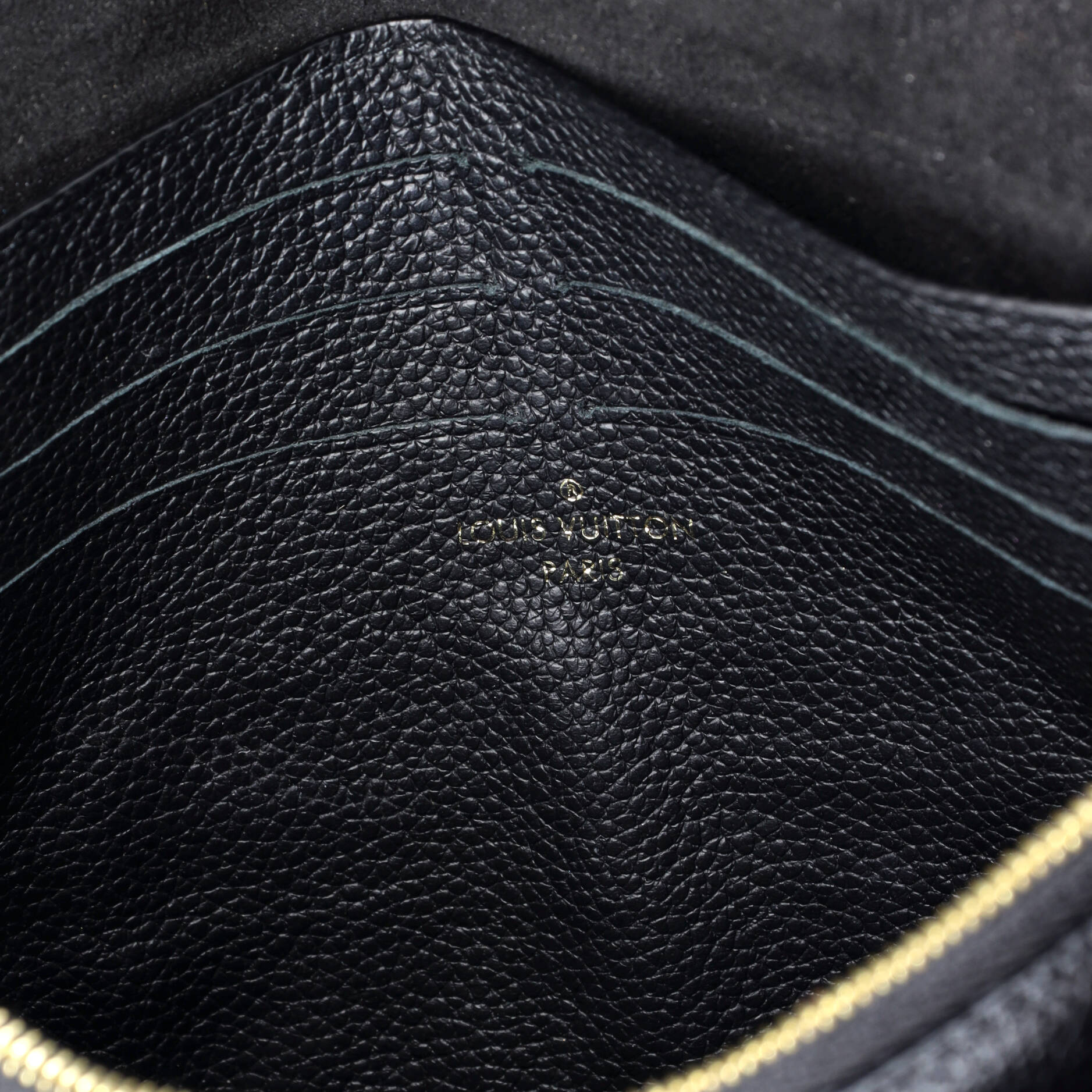 Louis Vuitton Vavin Chain Wallet Monogram Empreinte Leather