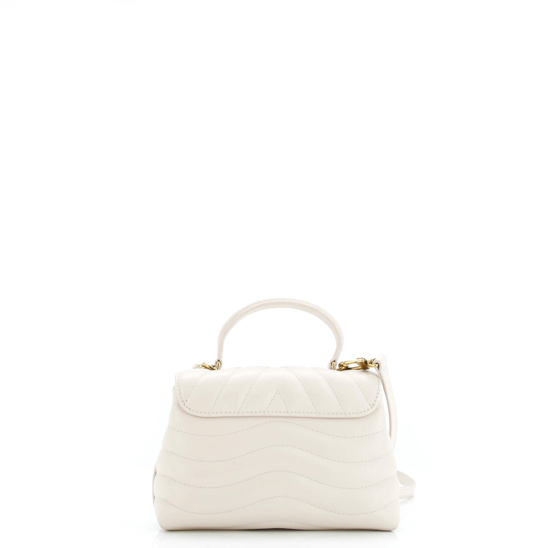 Louis Vuitton New Wave Hold Me Top Handle Bag Quilted Leather