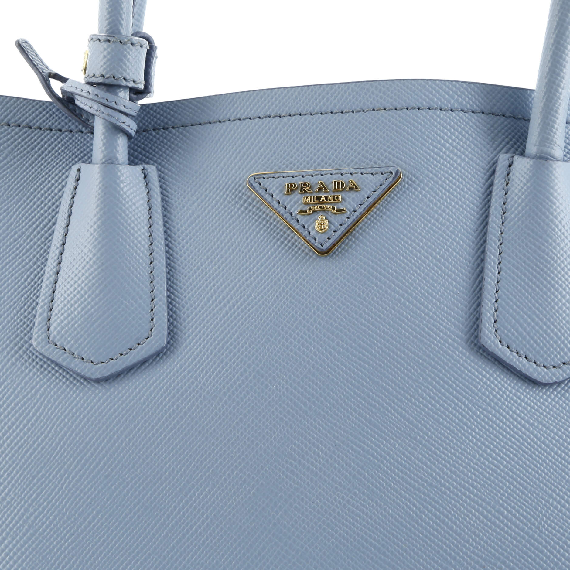 Prada Cuir Double Tote Saffiano Leather Large