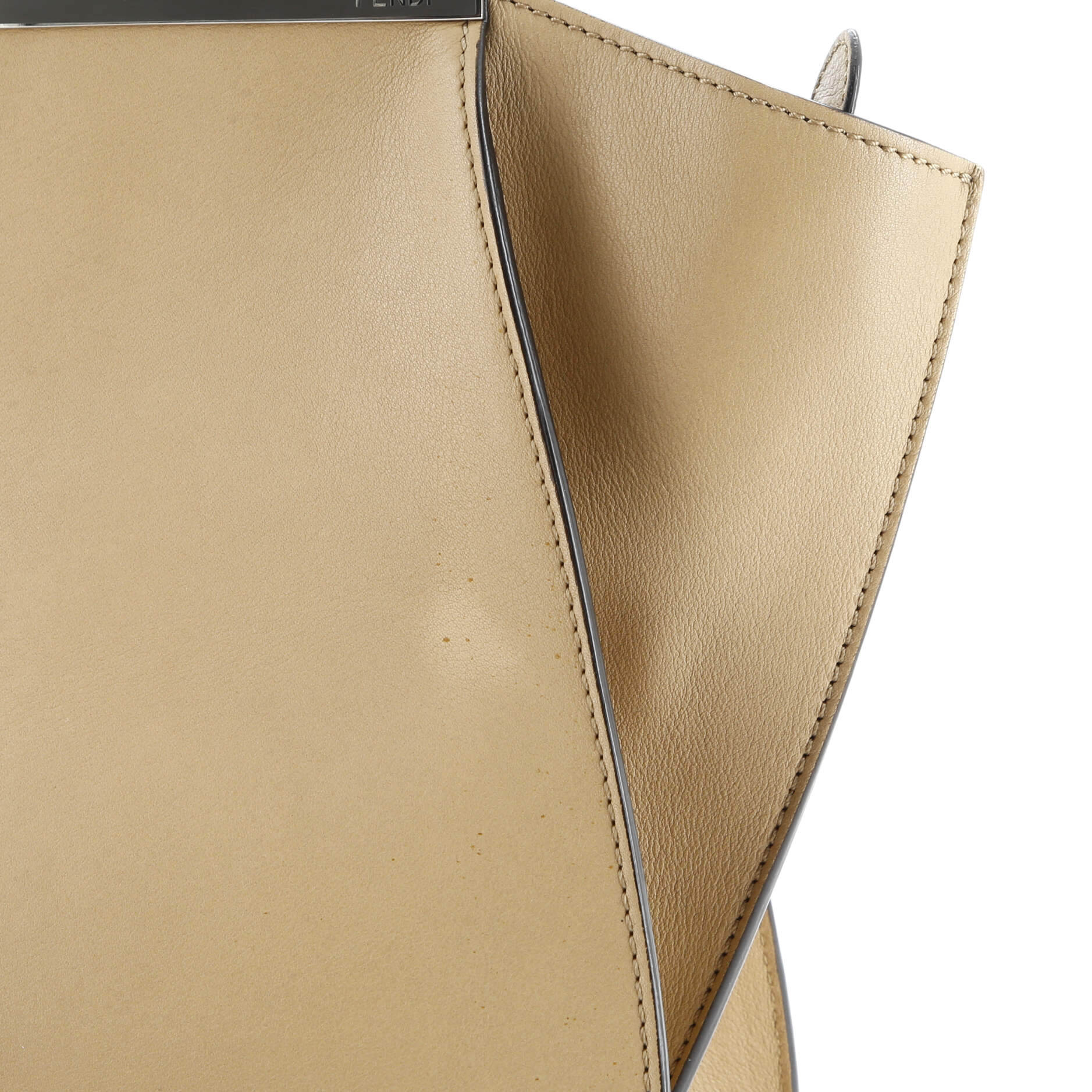 Fendi 3Jours Bag Leather with Shearling Petite