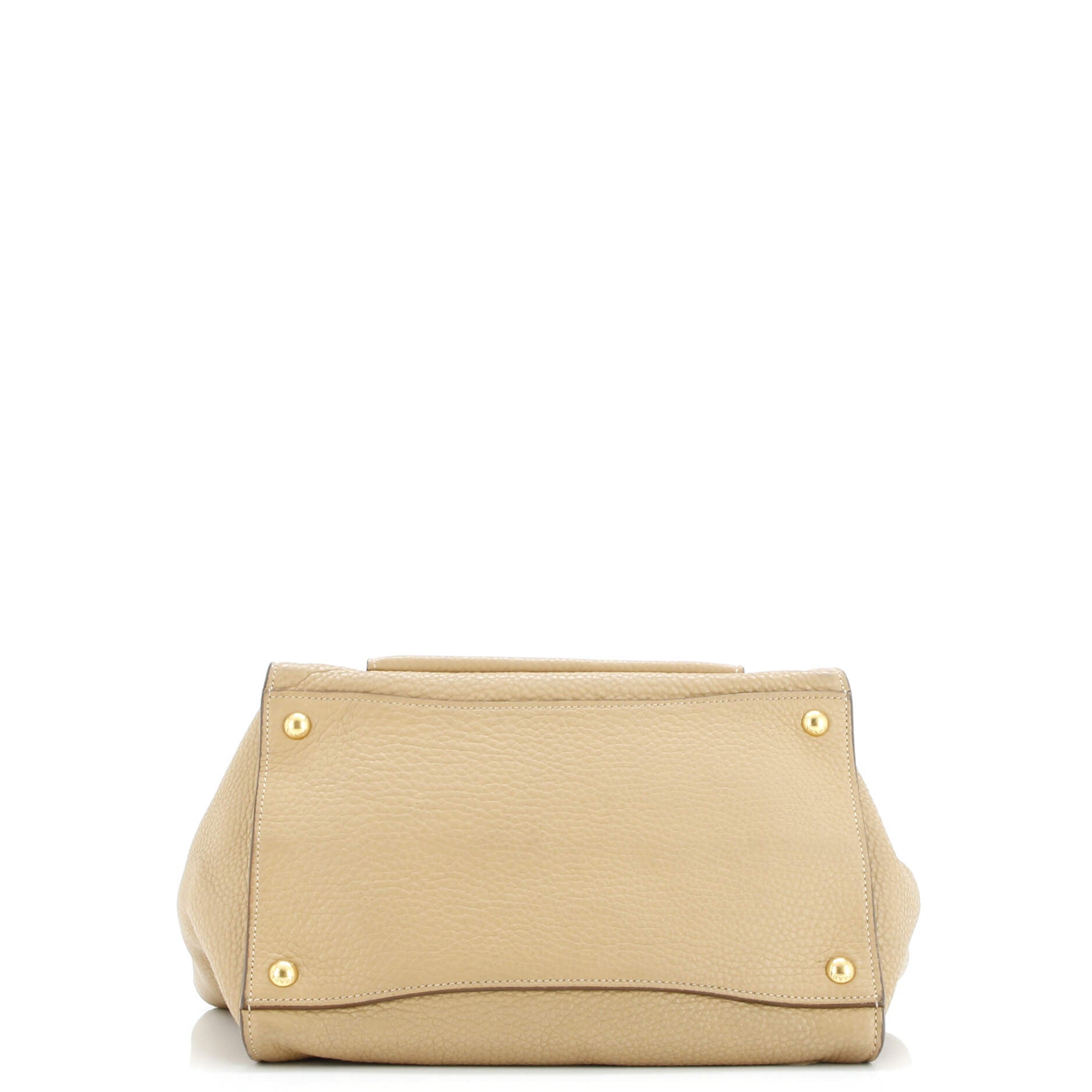Prada Front Pocket Wing Convertible Tote Vitello Daino