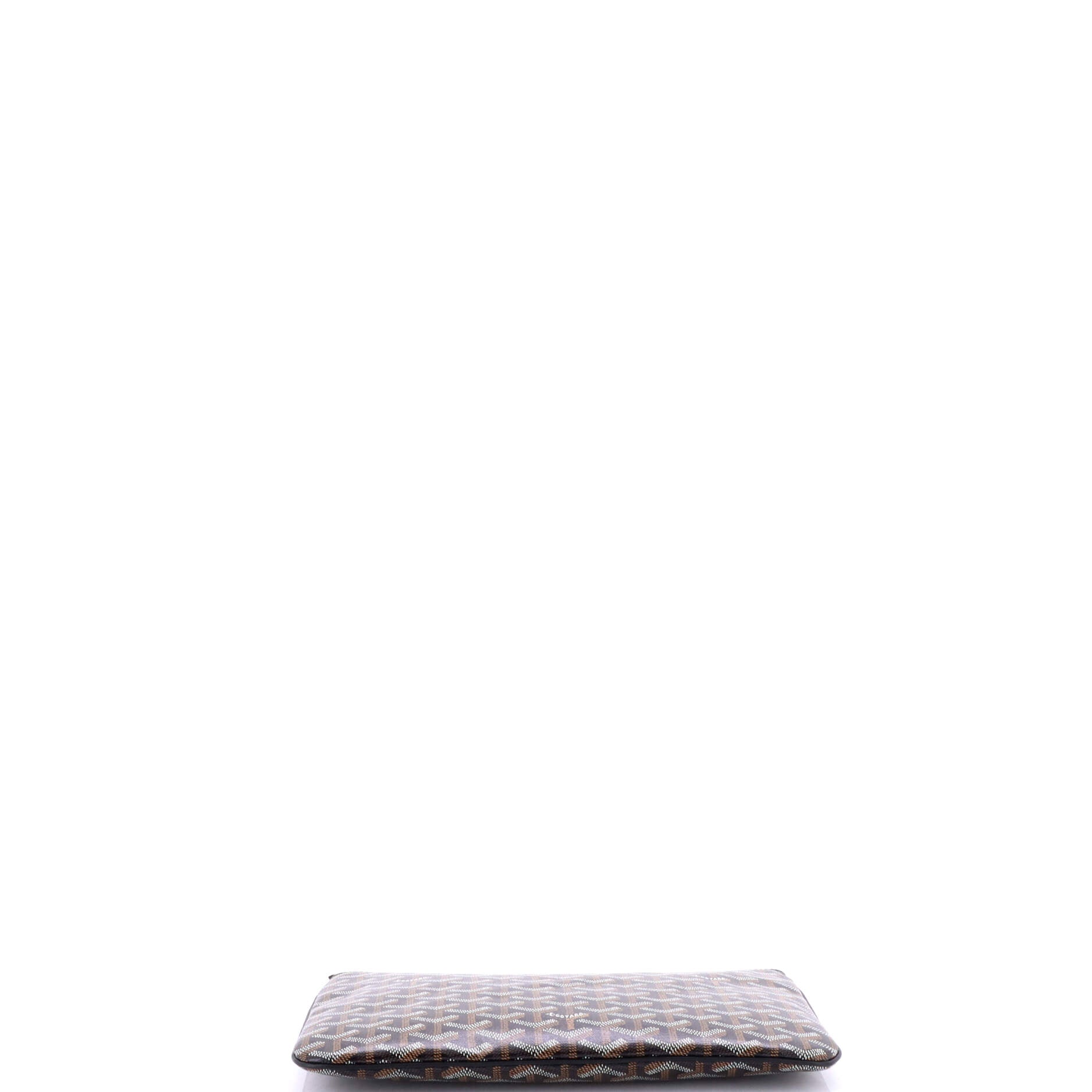 Goyard Senat Zip Pouch Coated Canvas MM