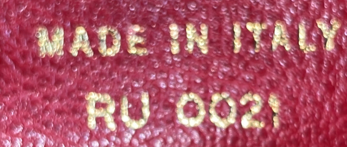 Christian Dior Saddle Handbag Leather Medium