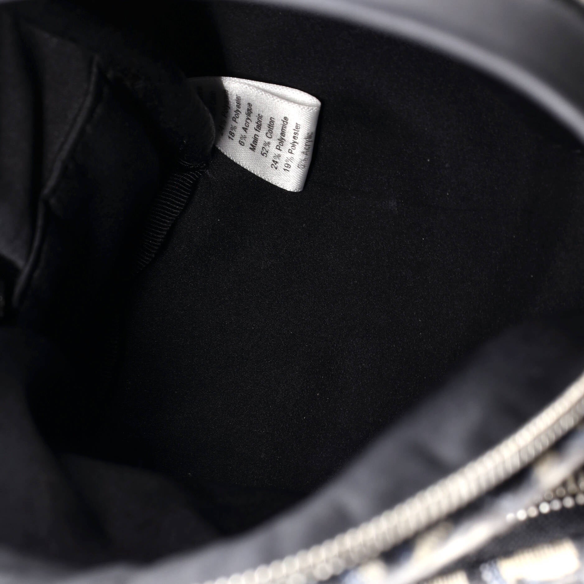 Christian Dior Rider Backpack Oblique Canvas Mini