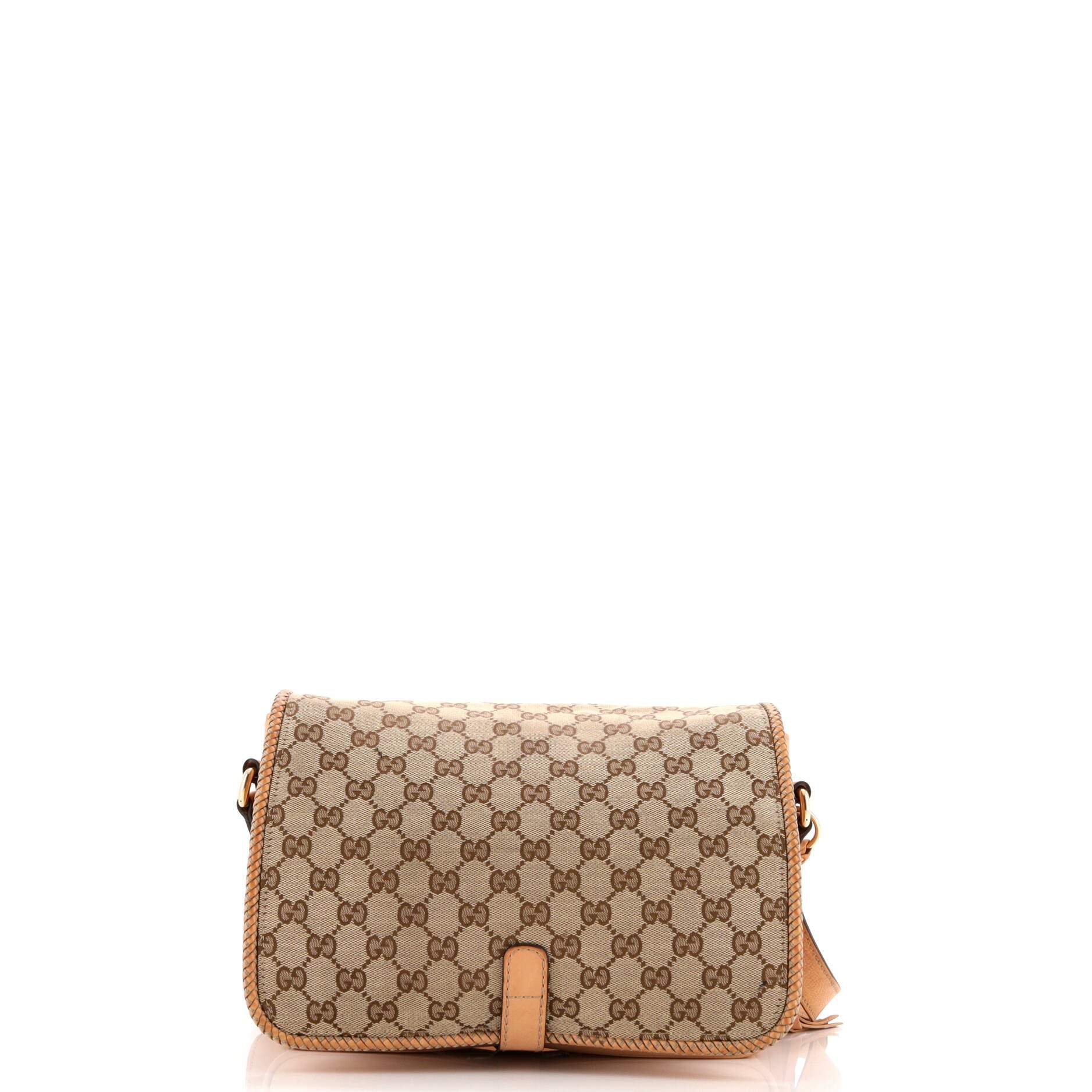 Gucci Marrakech Messenger Bag GG Canvas with Leather Medium