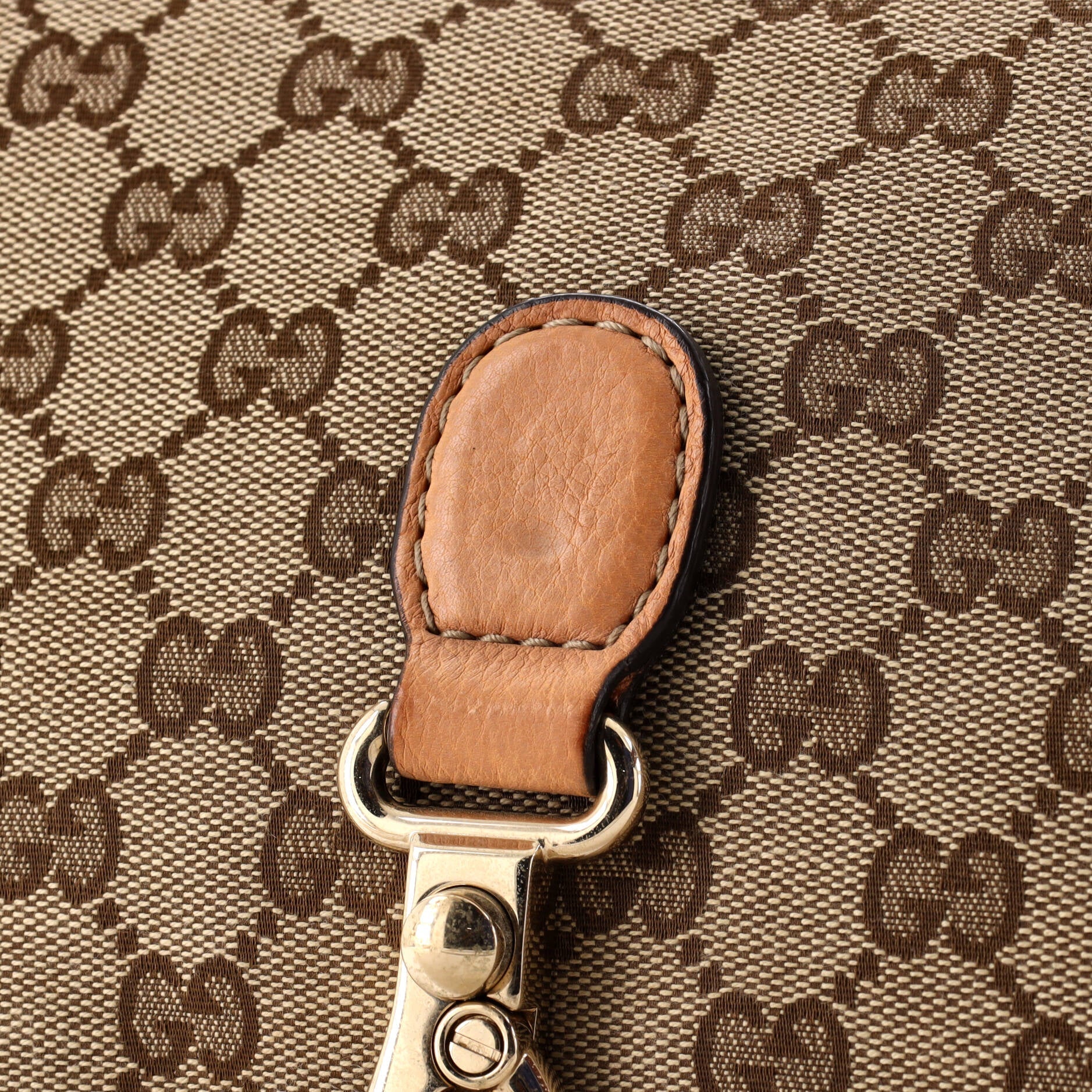 Gucci Marrakech Messenger Bag GG Canvas with Leather Medium