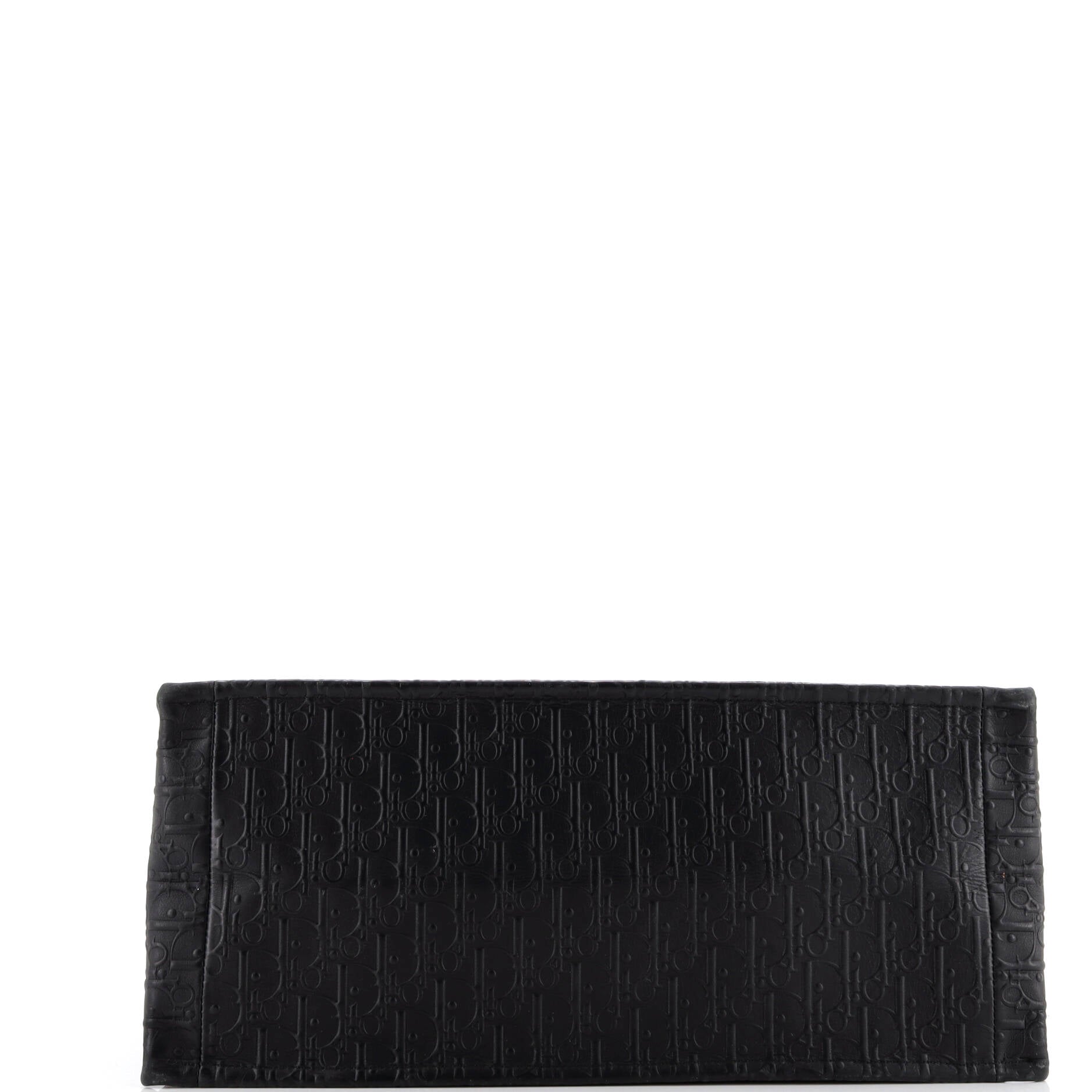 Christian Dior Book Tote Oblique Embossed Calfskin Large