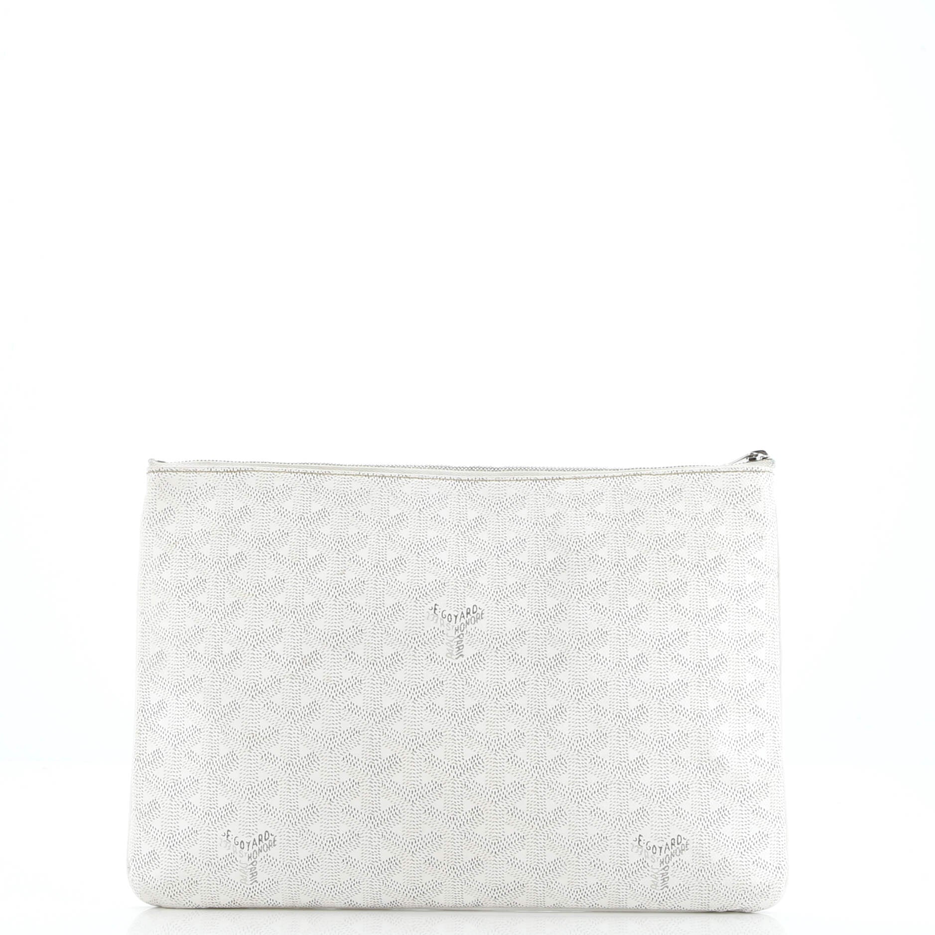 Goyard Senat Zip Pouch Coated Canvas MM