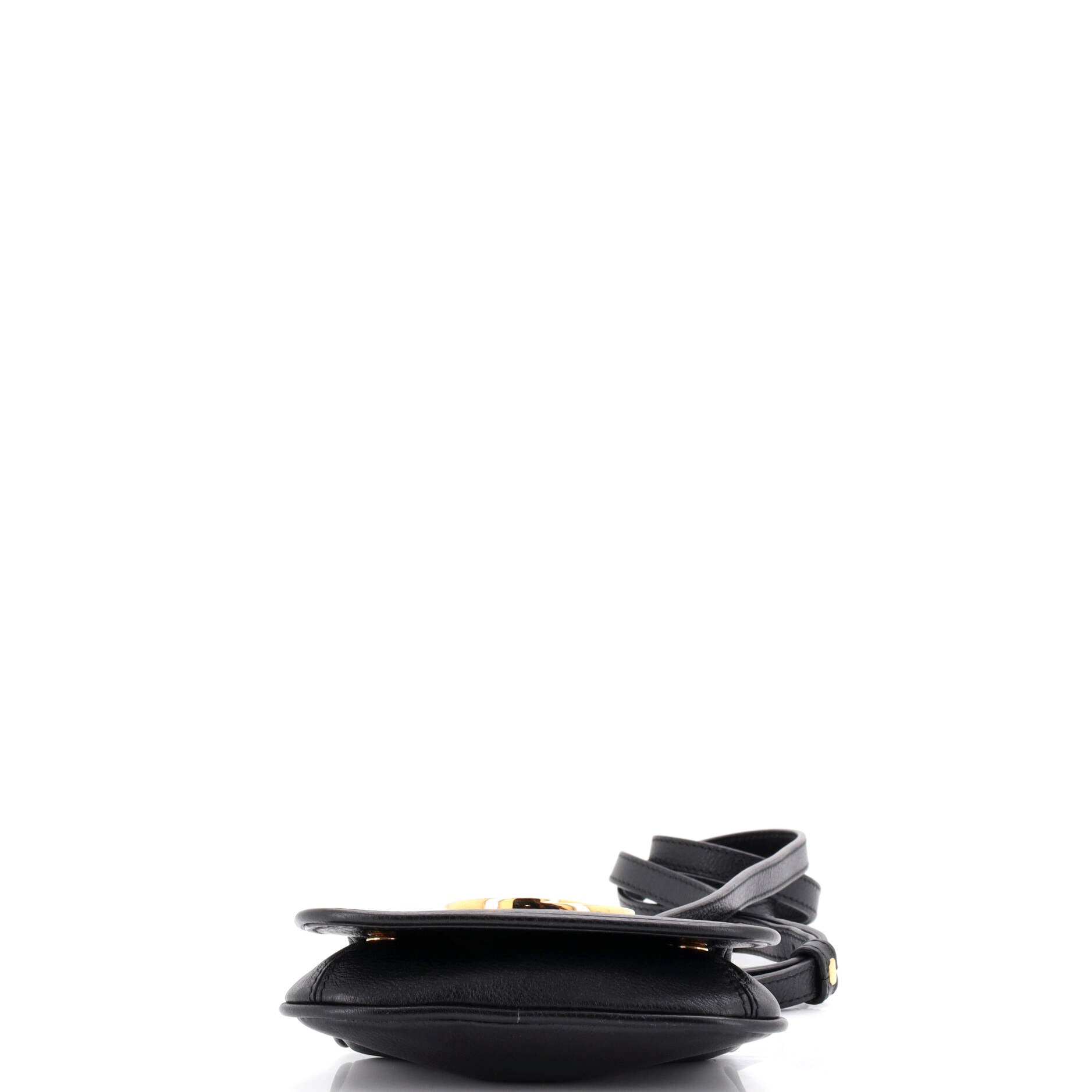 Gucci Blondie NM Card Case Wallet with Strap Leather