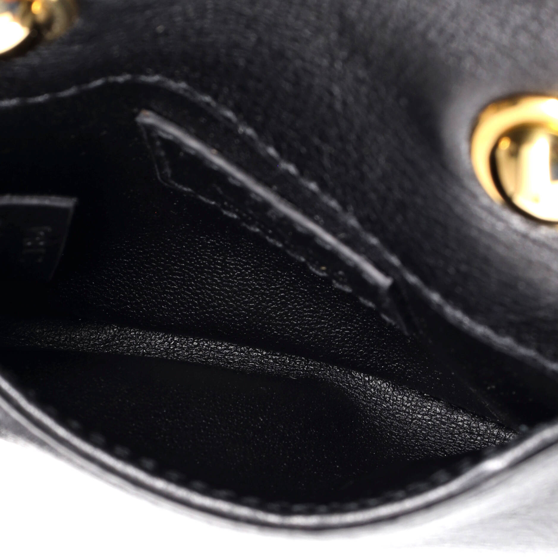 Gucci Blondie NM Card Case Wallet with Strap Leather