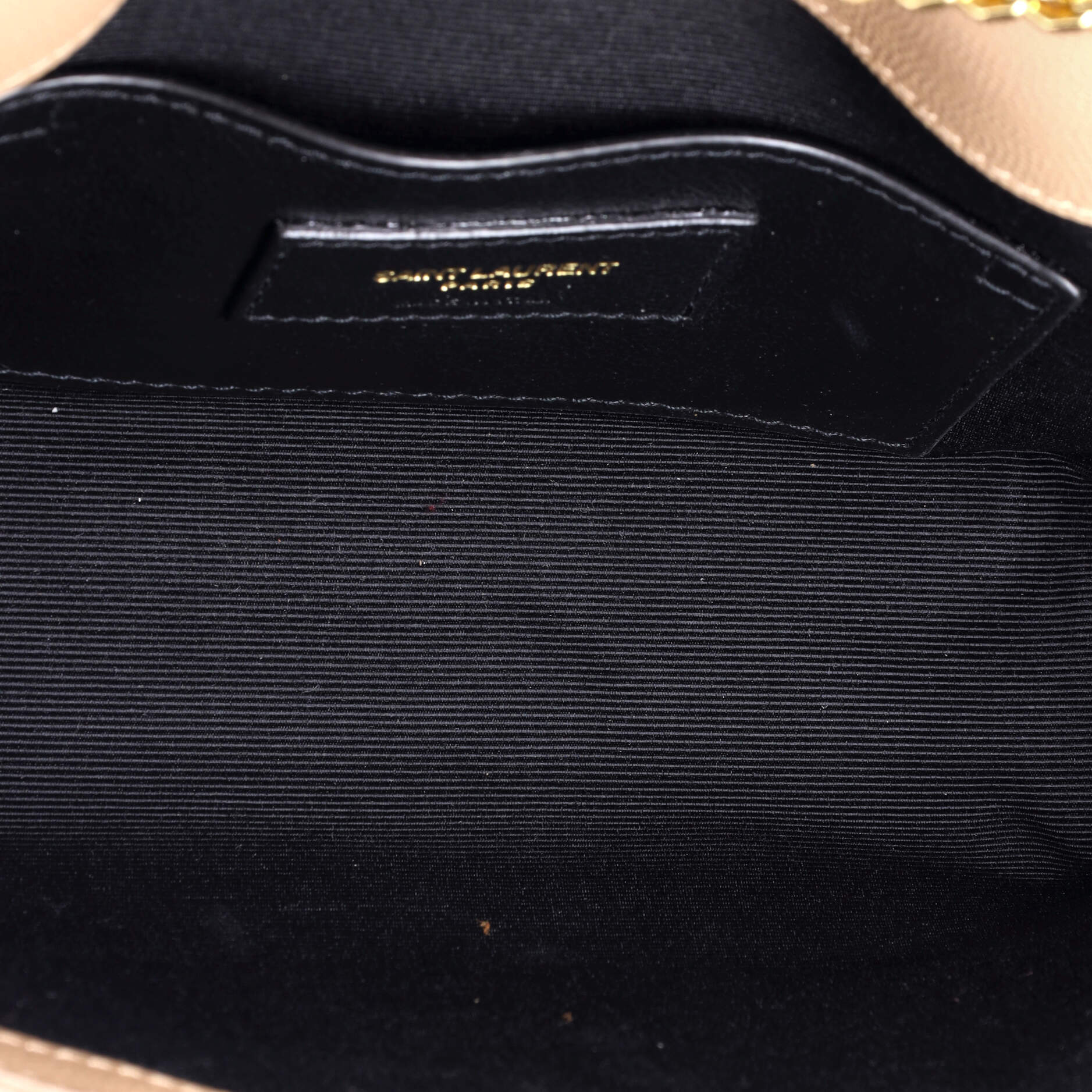 Saint Laurent Classic Monogram Envelope Satchel Mixed Matelasse Leather Small