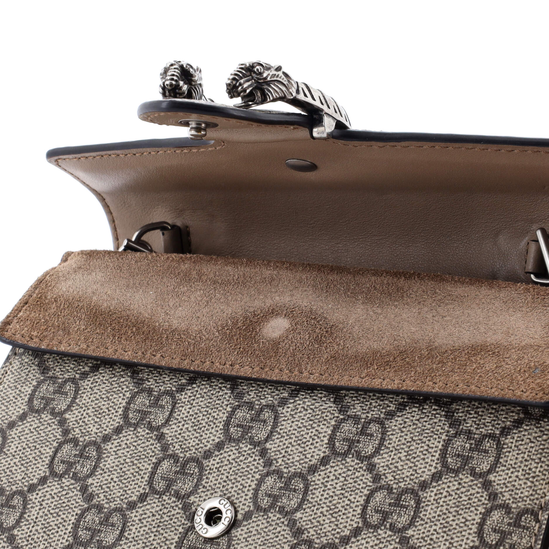 Gucci Dionysus Bag GG Coated Canvas Super Mini