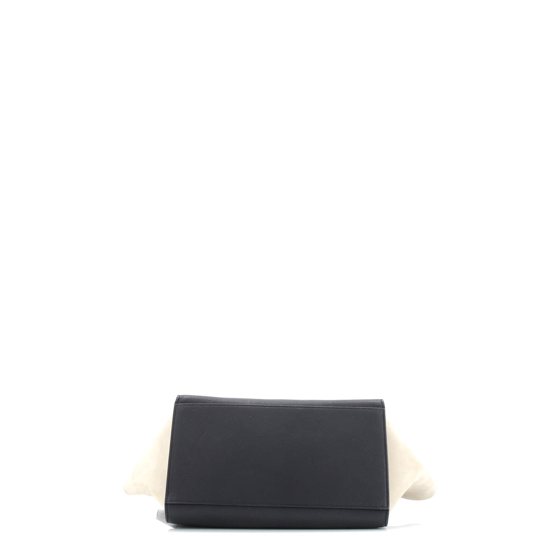 Celine Trapeze Bag Leather with Patent Small