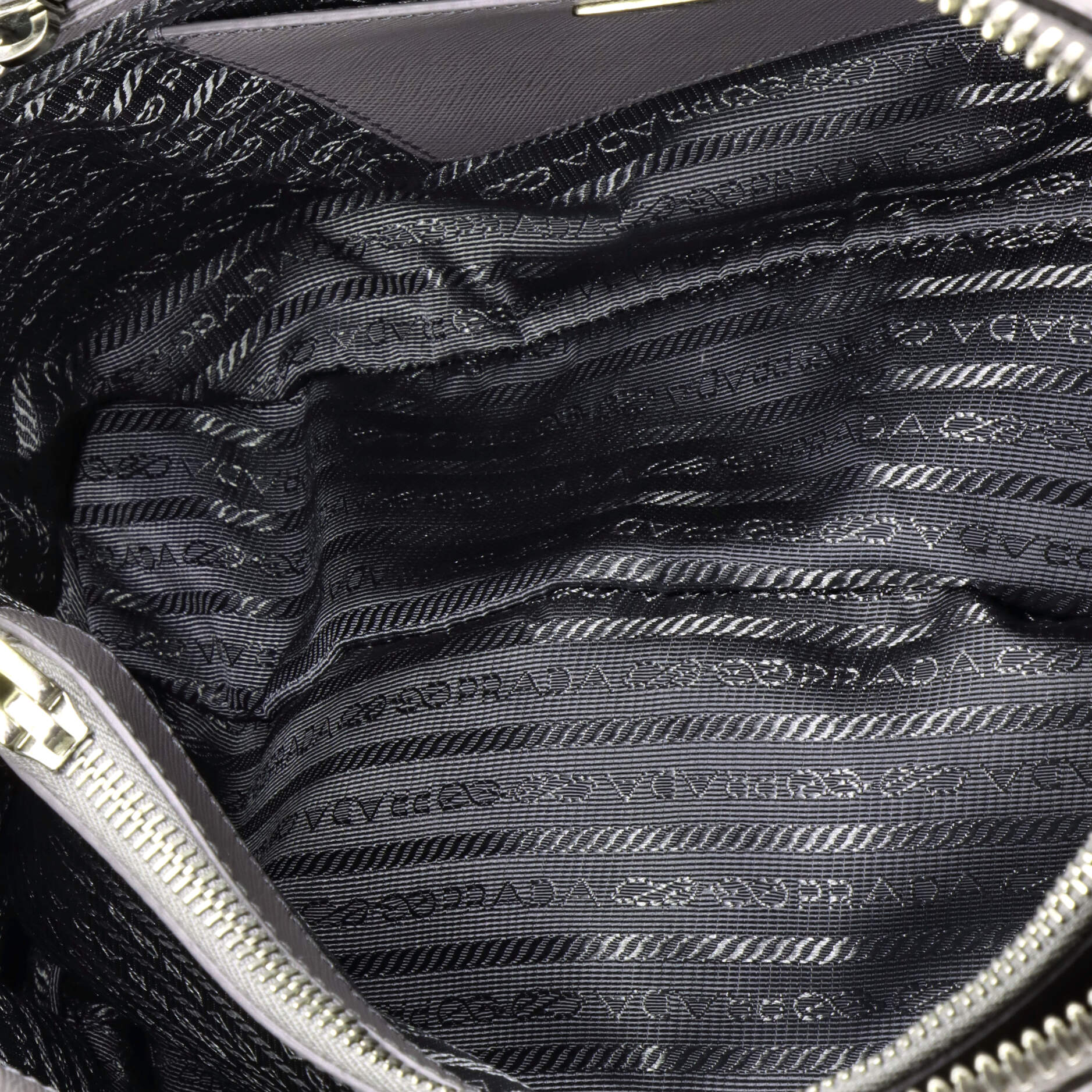 Prada Promenade Bag Saffiano Leather Large