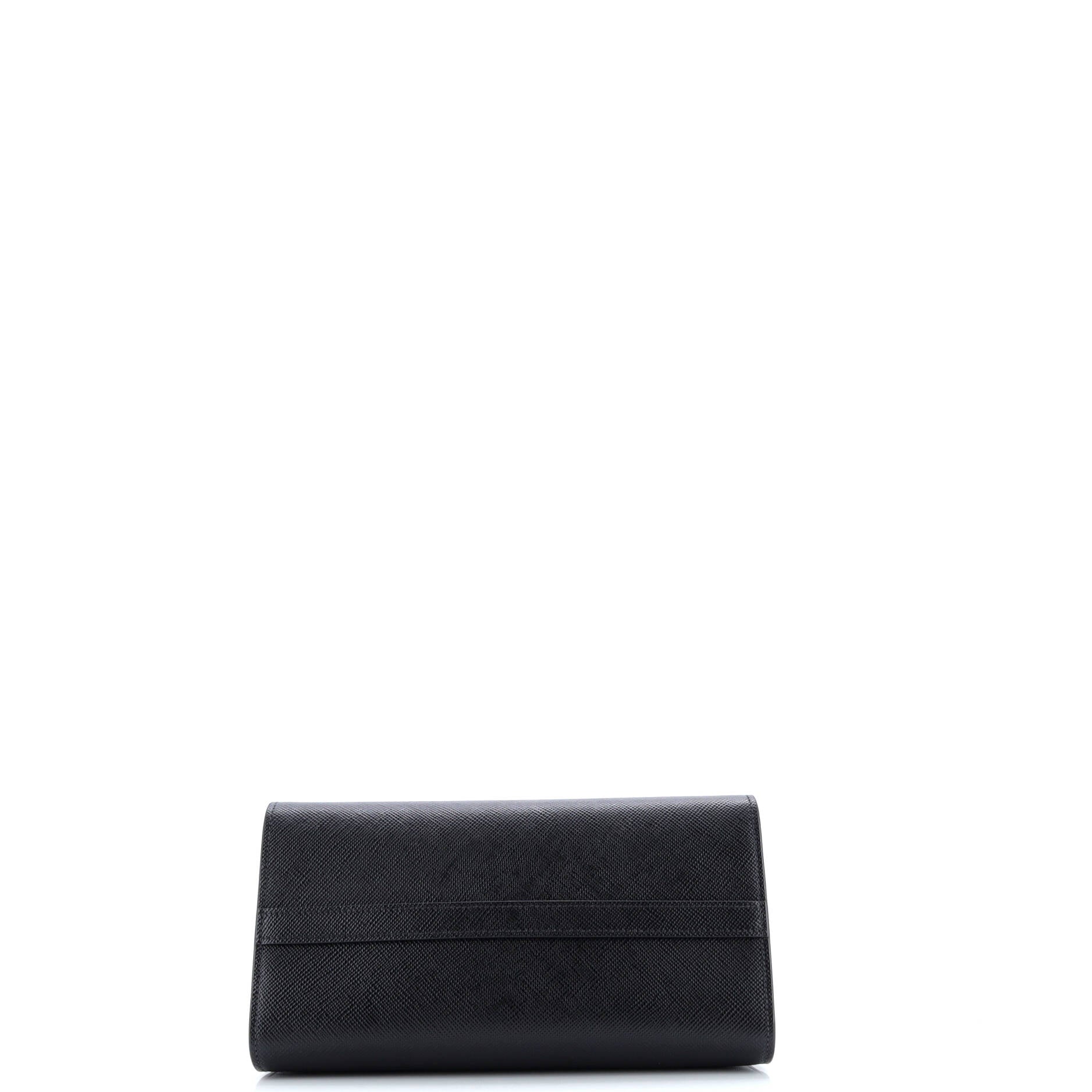 Prada Monochrome Tote Saffiano with City Calf Small