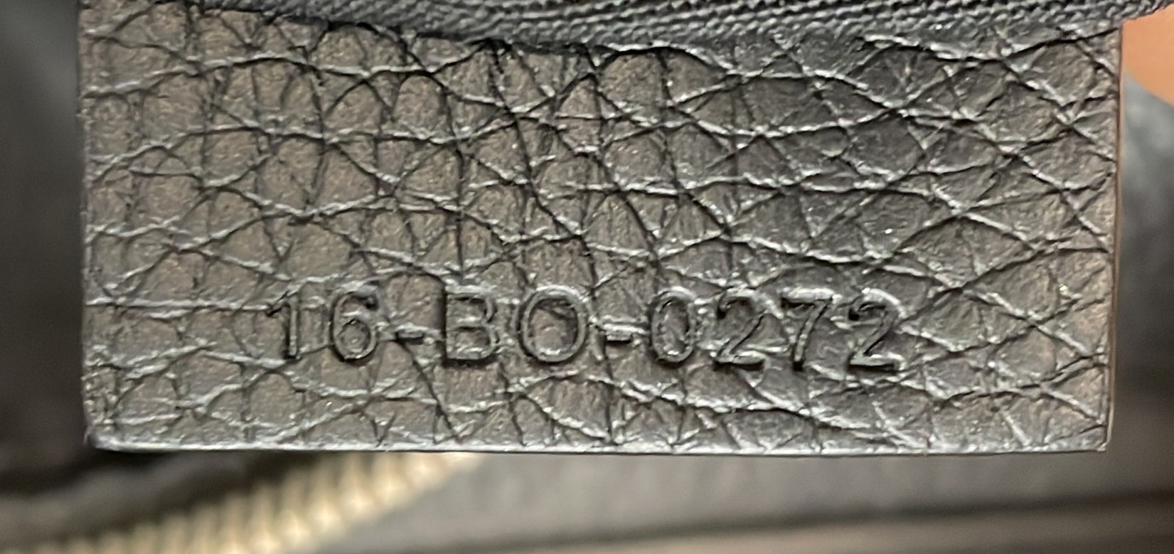 Christian Dior Saddle Crossbody Bag Leather