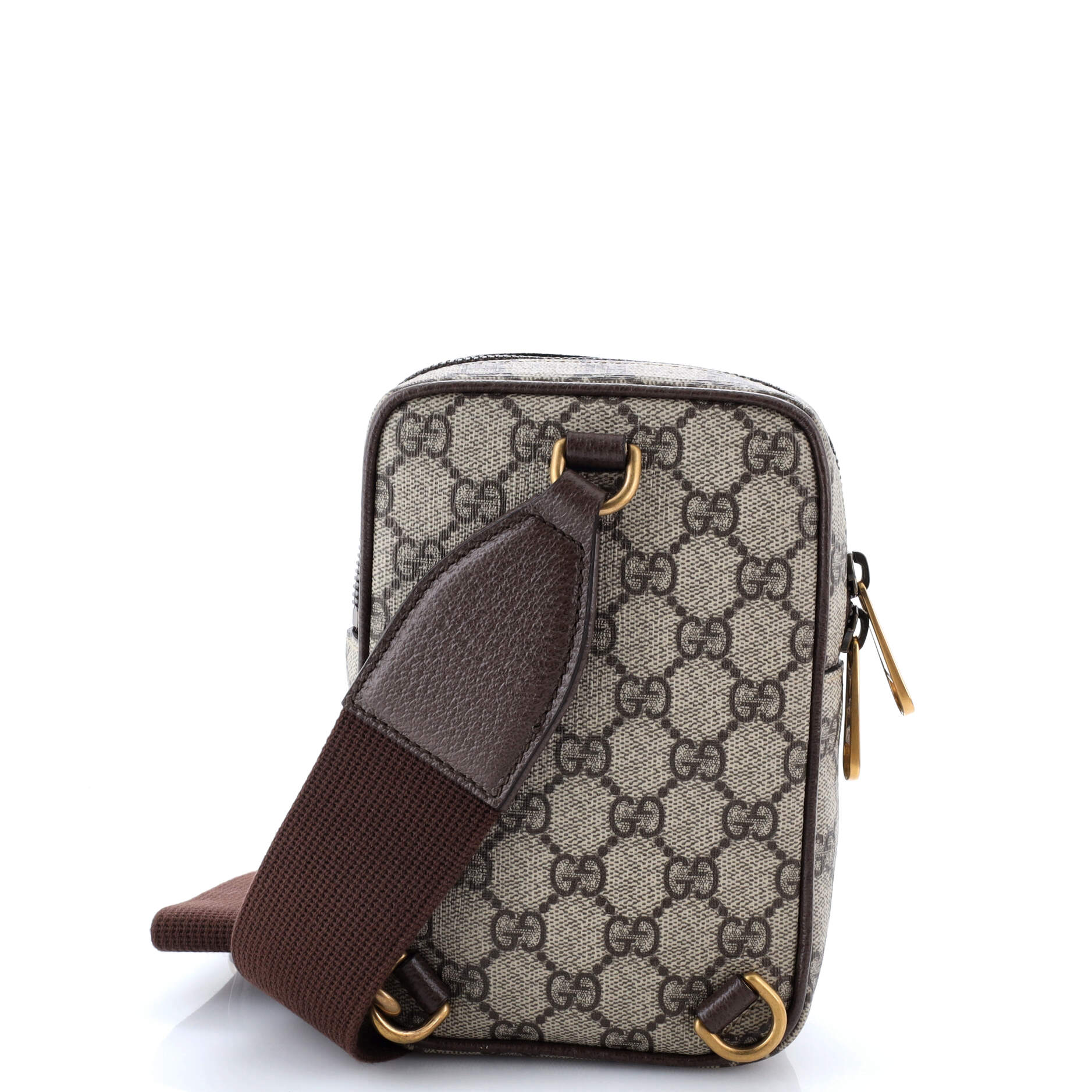 Gucci Ophidia Sling Bag GG Coated Canvas Mini