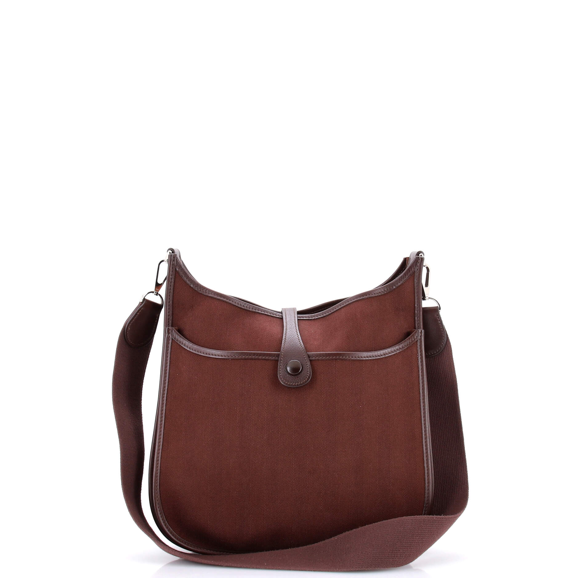 Hermes Evelyne Bag Gen II Toile and Leather PM