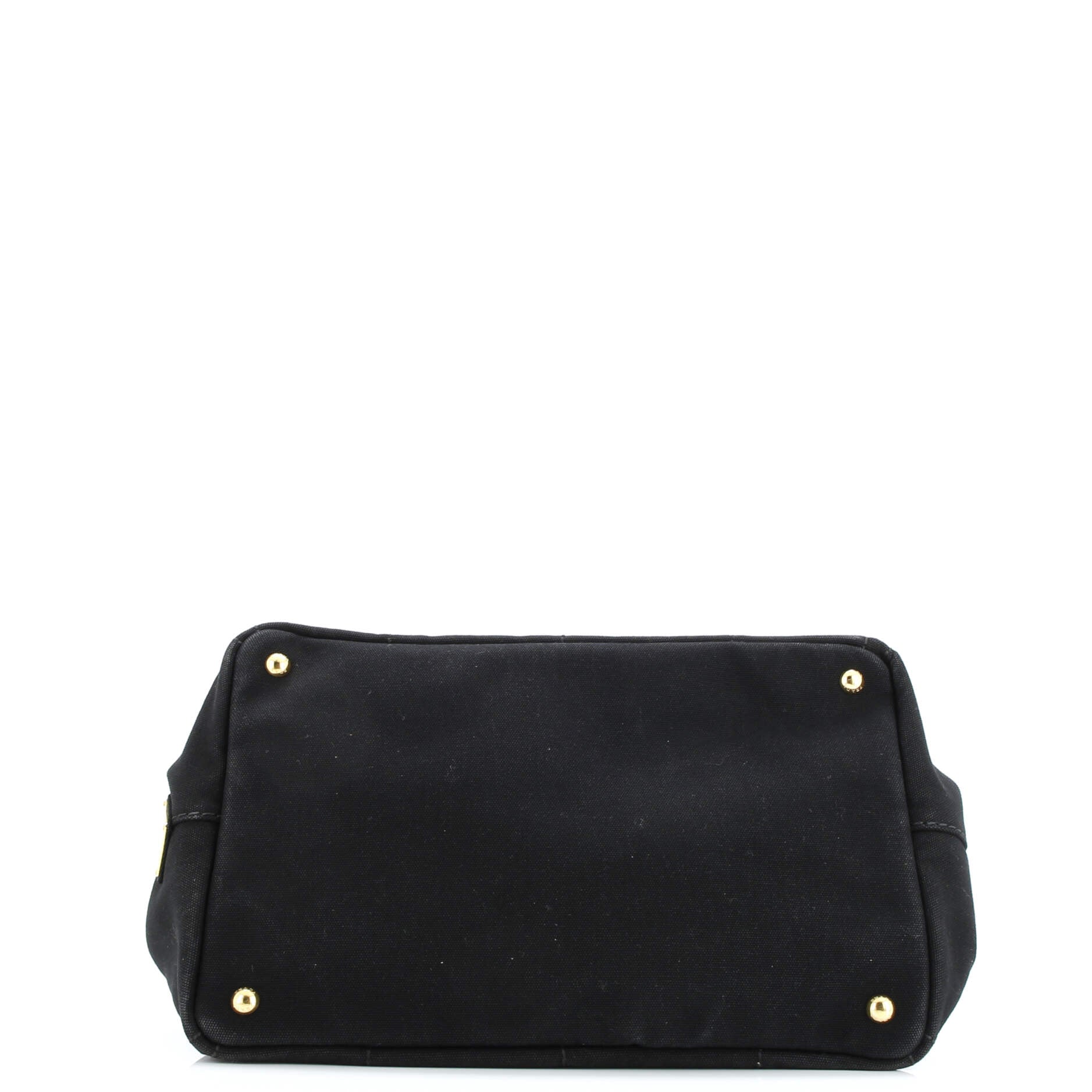 Prada Canapa Convertible Tote Canvas Medium