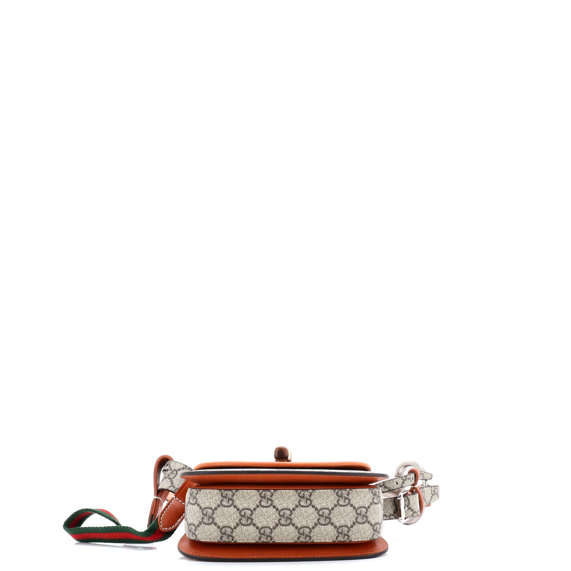 Gucci Bamboo 1947 Belt Bag GG Coated Canvas Mini
