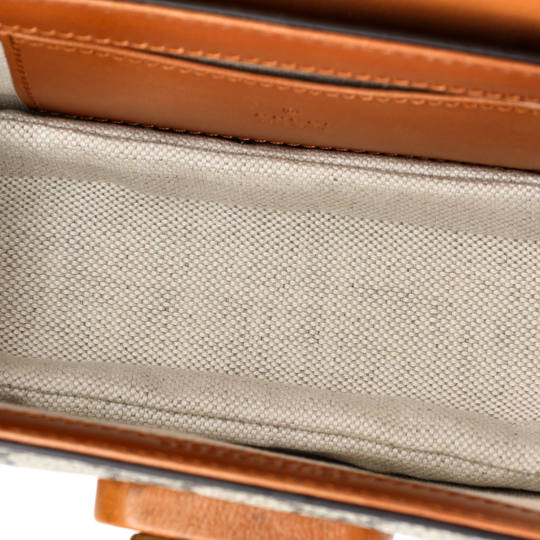 Gucci Bamboo 1947 Belt Bag GG Coated Canvas Mini