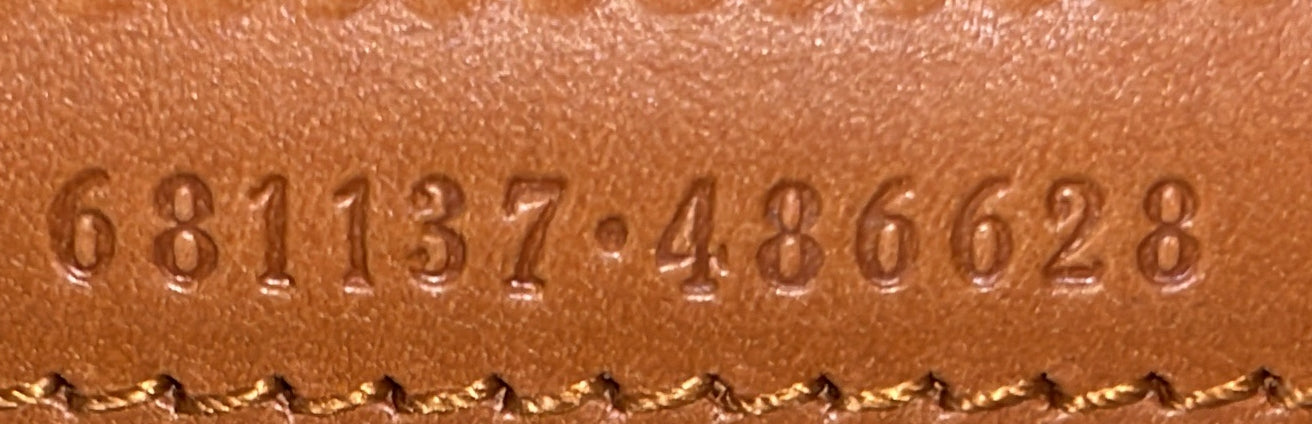 Gucci Bamboo 1947 Belt Bag GG Coated Canvas Mini