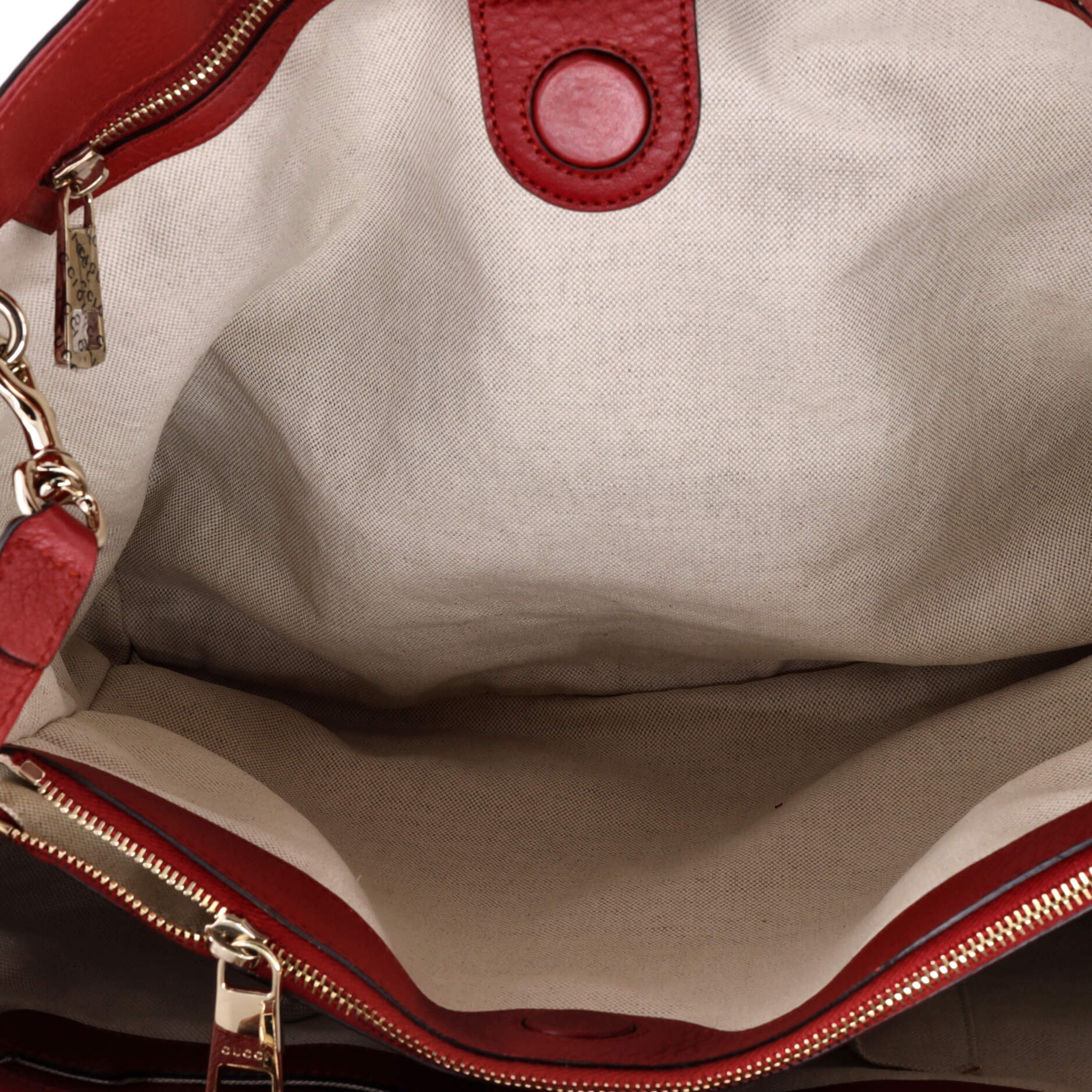 Gucci Bamboo Shopper Tote Leather Large