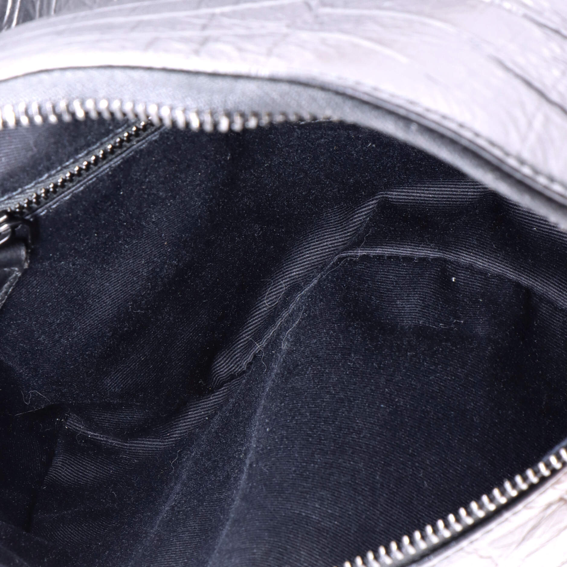 Saint Laurent Niki Body Bag Crocodile Embossed Leather