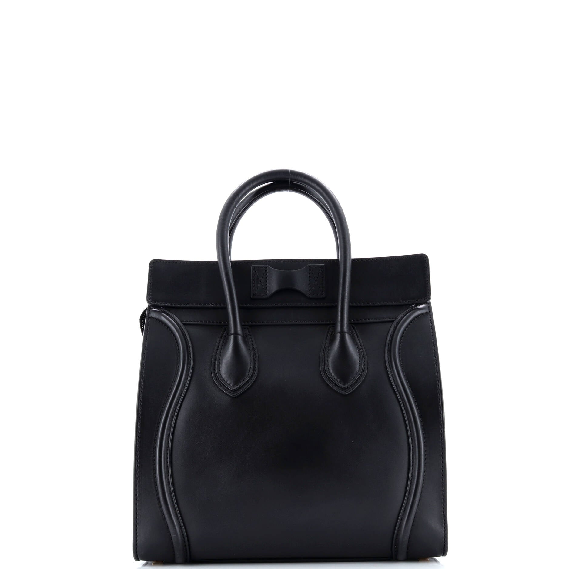 Celine Luggage Bag Smooth Leather Mini