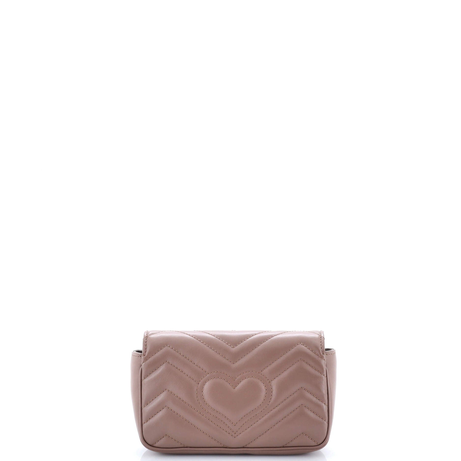 Gucci GG Marmont Flap Bag Matelasse Leather Super Mini