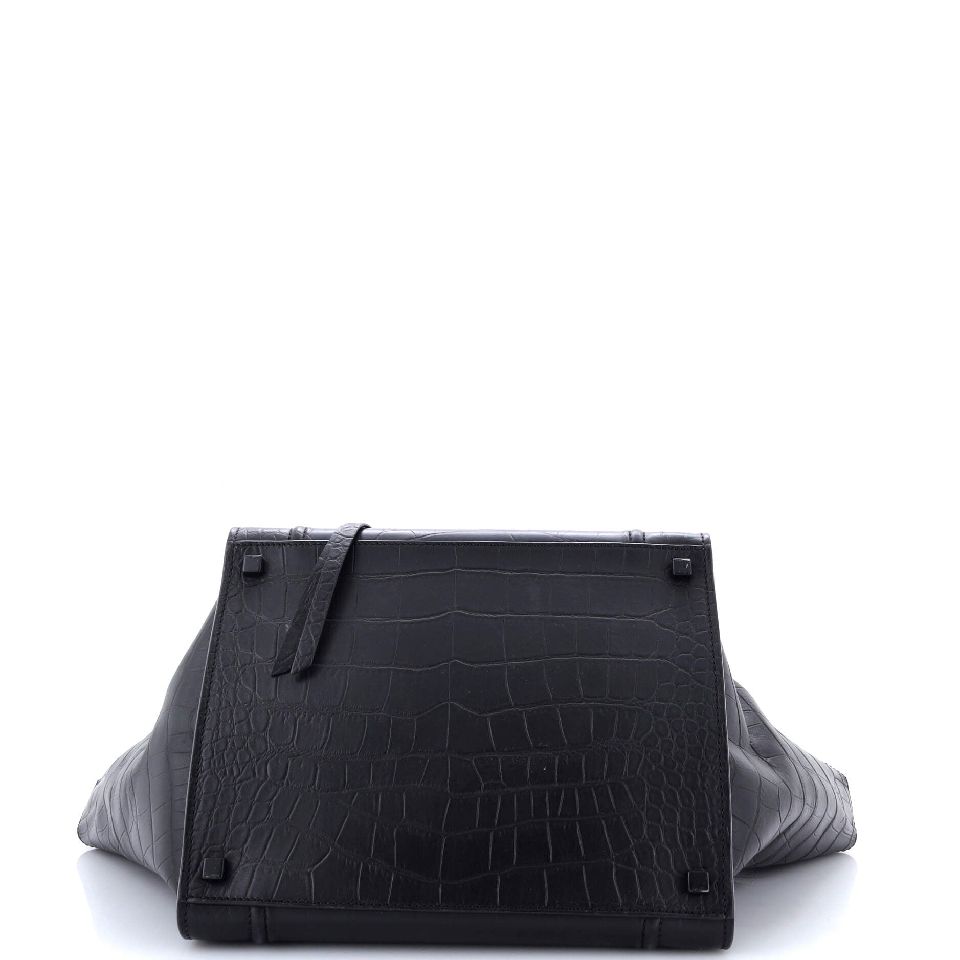 Celine Phantom Bag Crocodile Embossed Leather Medium