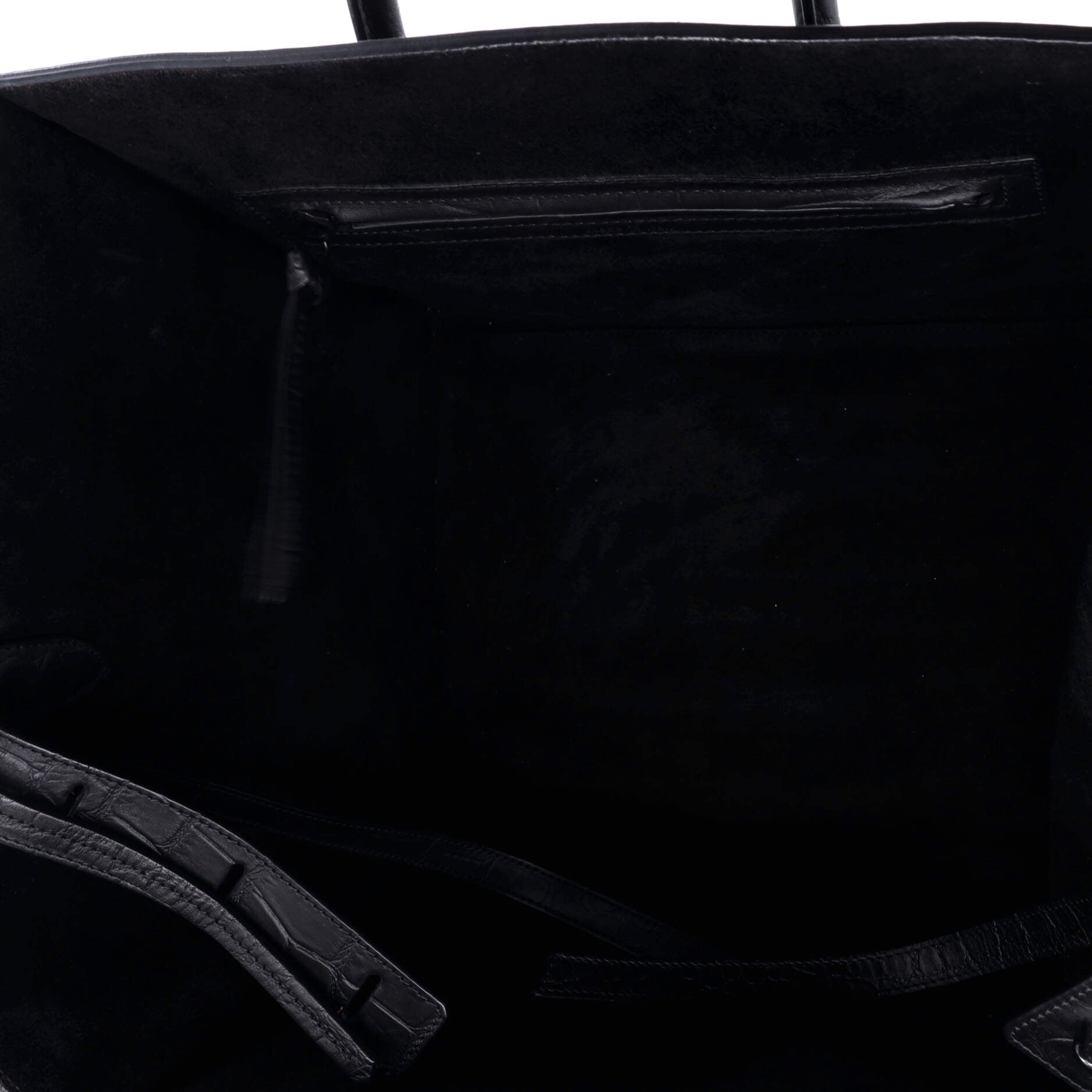 Celine Phantom Bag Crocodile Embossed Leather Medium