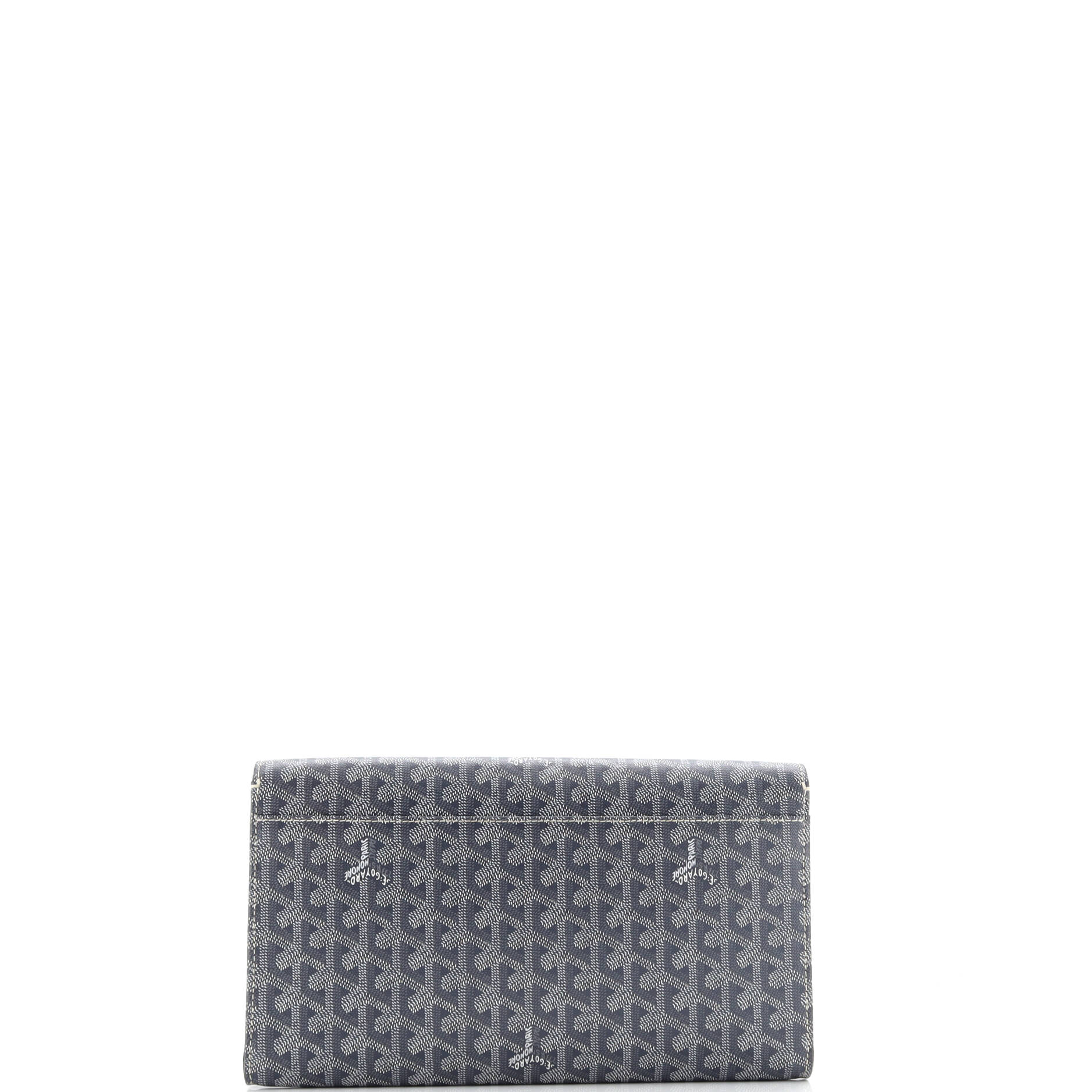 Goyard Monte Carlo Clutch Coated Canvas MM