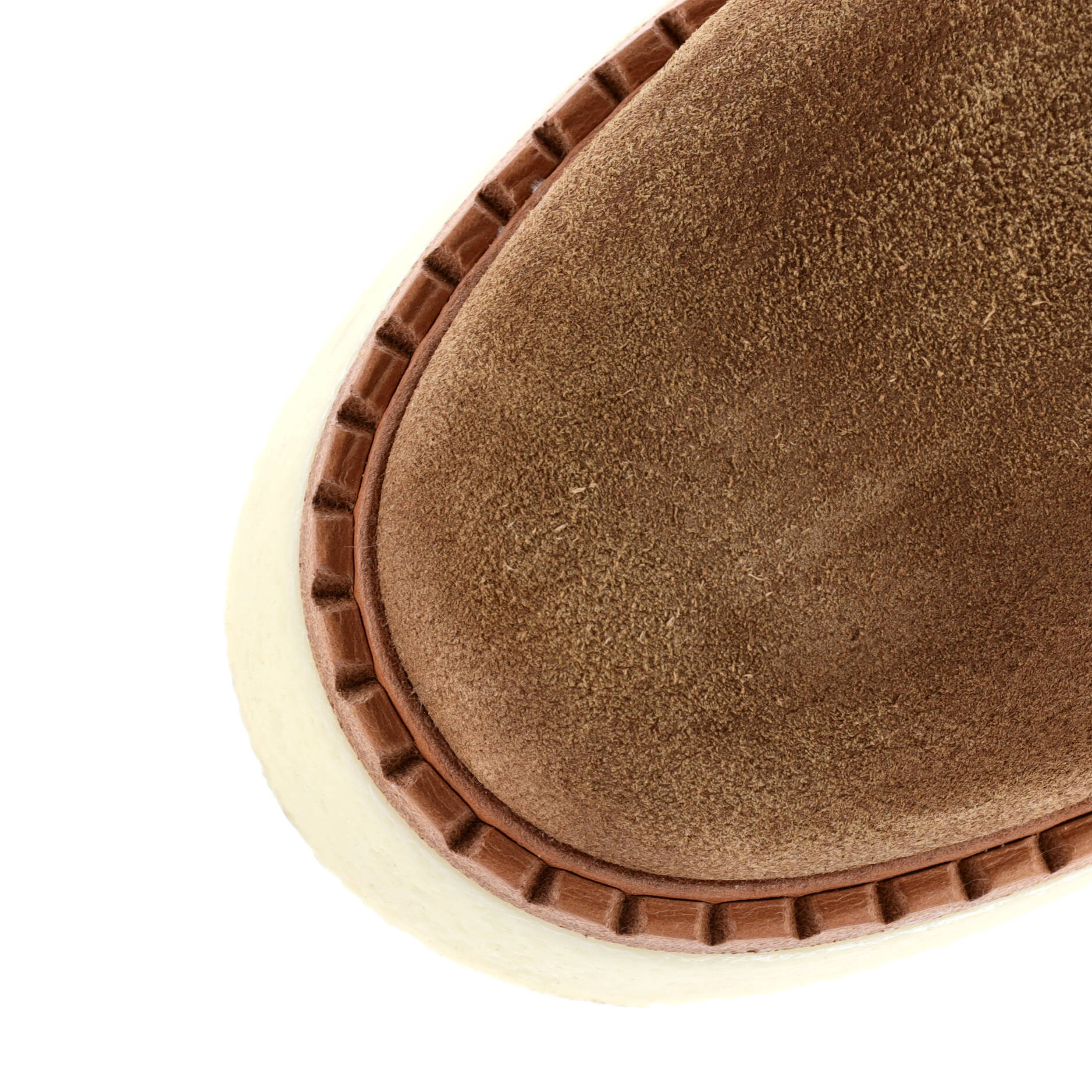 Prada Women's Triangle Logo Platform Mules Suede with Shearling