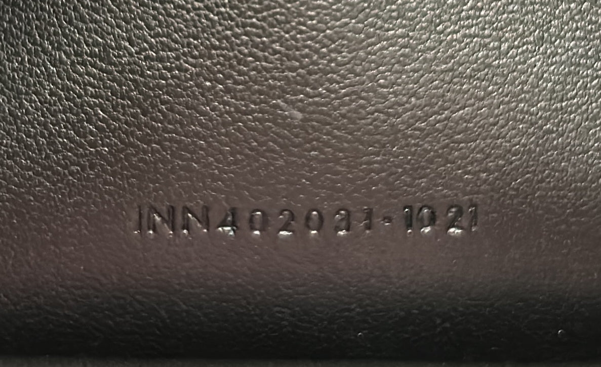 Saint Laurent Classic Monogram Wallet on Chain Leather Small