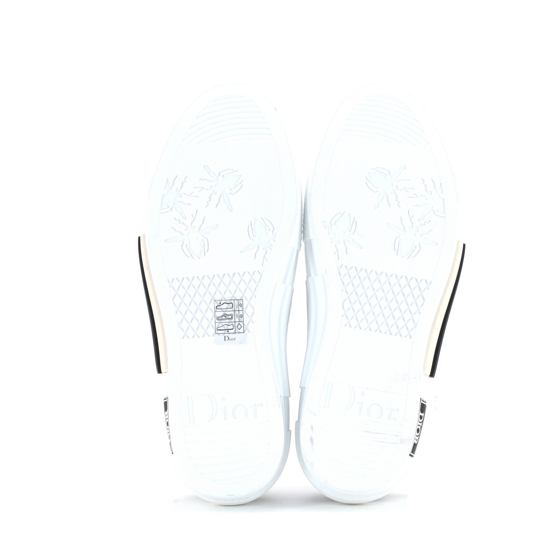 Christian Dior Men's B23 Cap Toe Low-Top Sneakers Oblique Technical Canvas