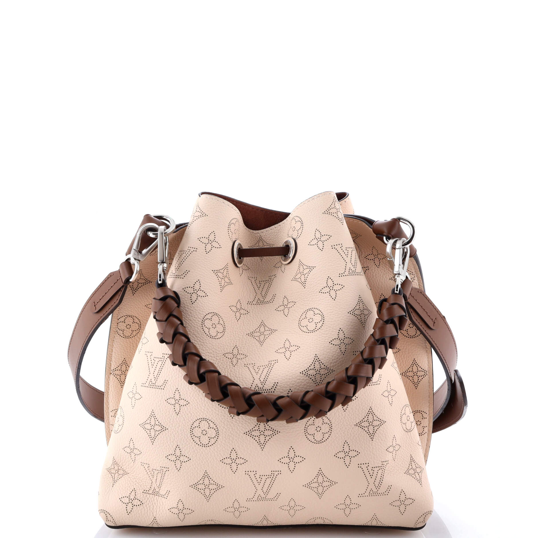 Louis Vuitton Muria Bucket Bag Mahina Leather