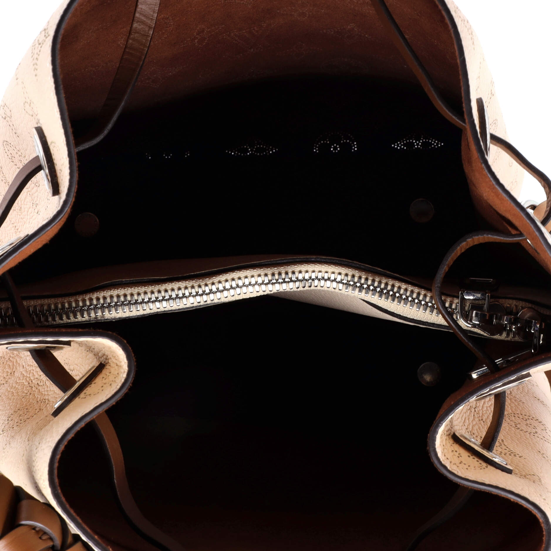 Louis Vuitton Muria Bucket Bag Mahina Leather