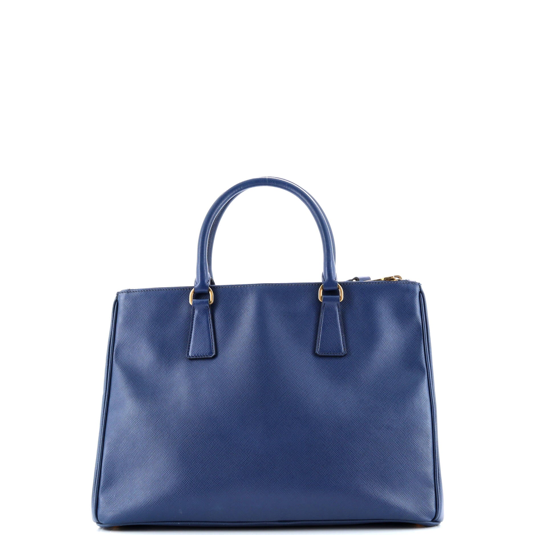 Prada Double Zip Lux Tote Saffiano Leather Medium