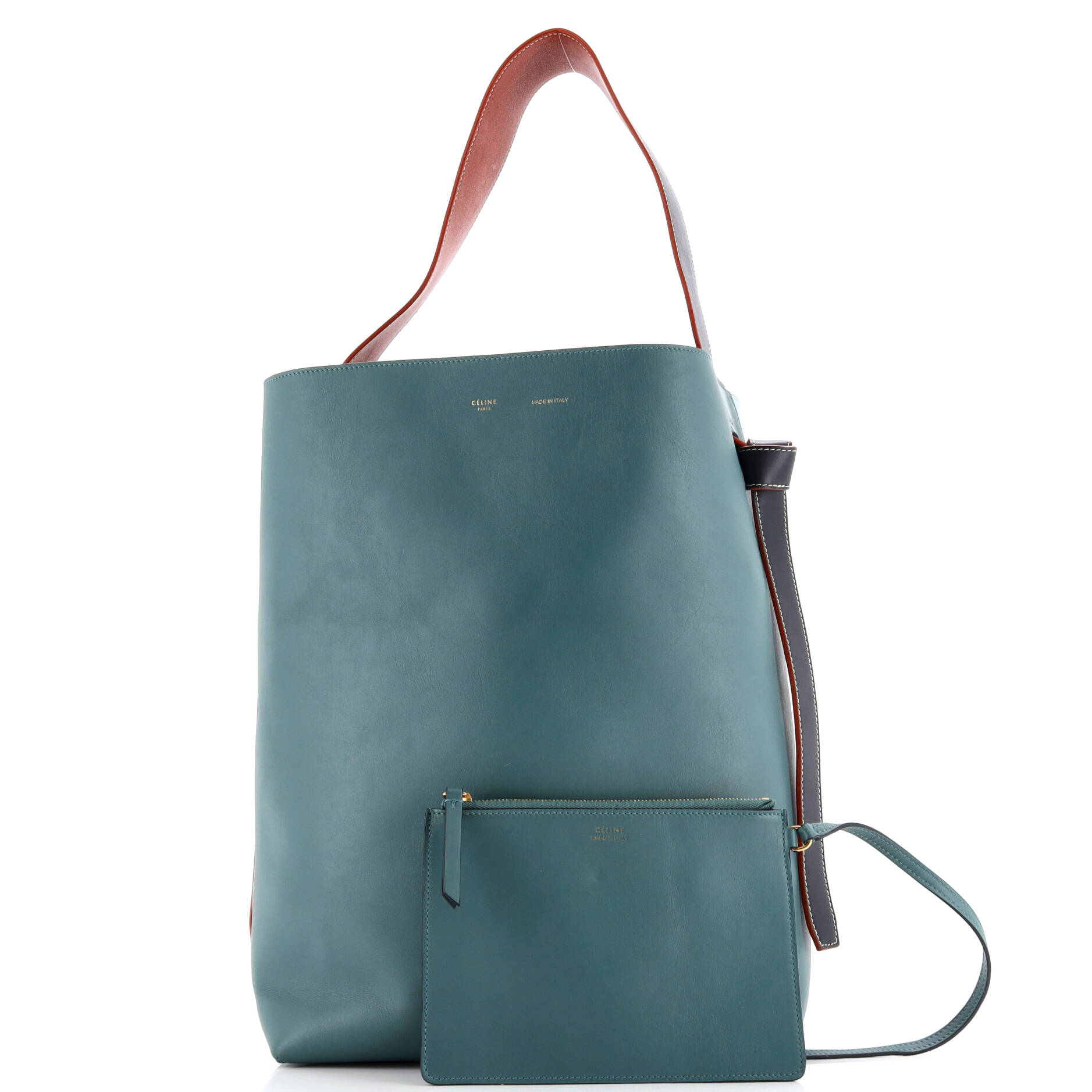 Celine Twisted Cabas Tote Calfskin Small