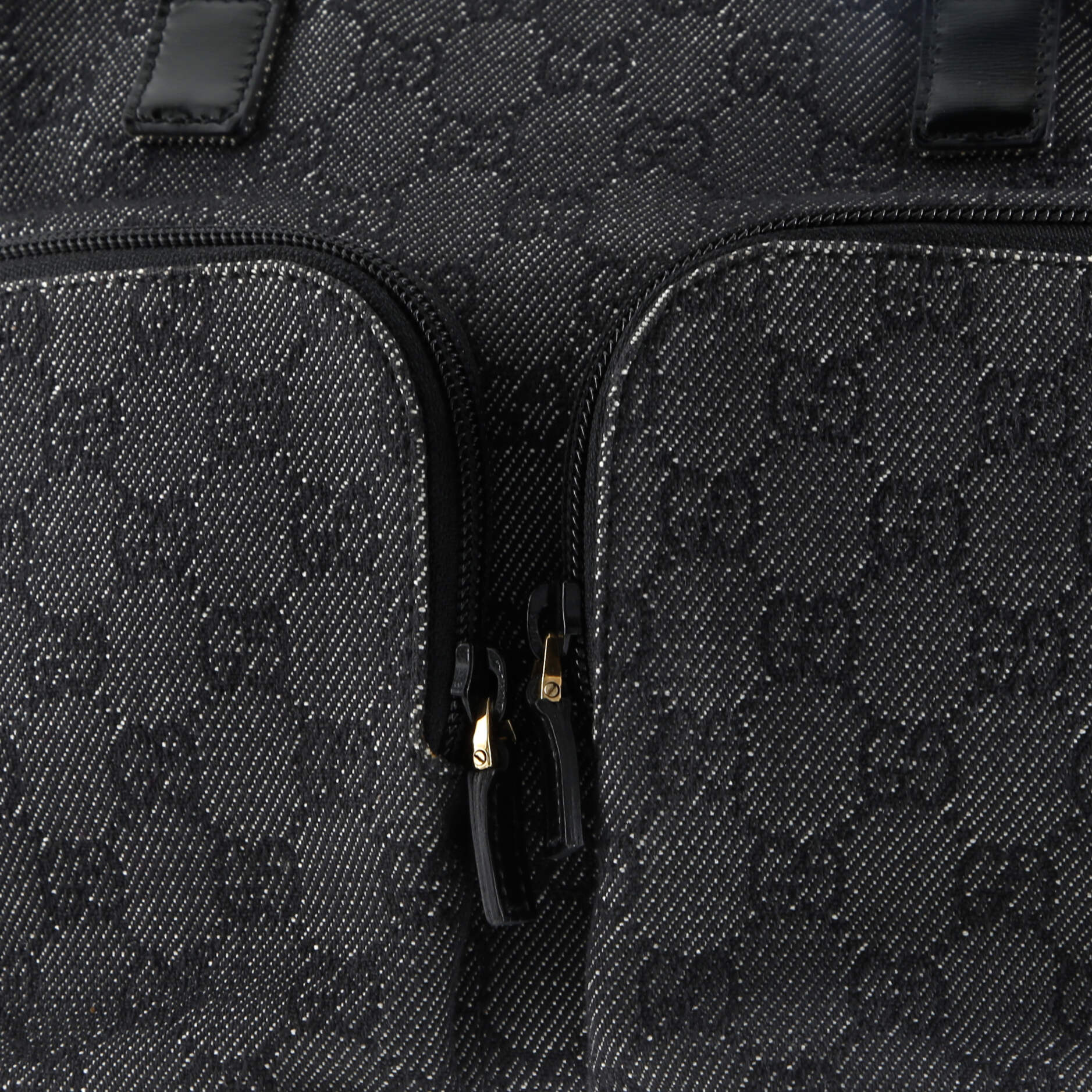 Gucci Double Pocket Tote GG Canvas Small
