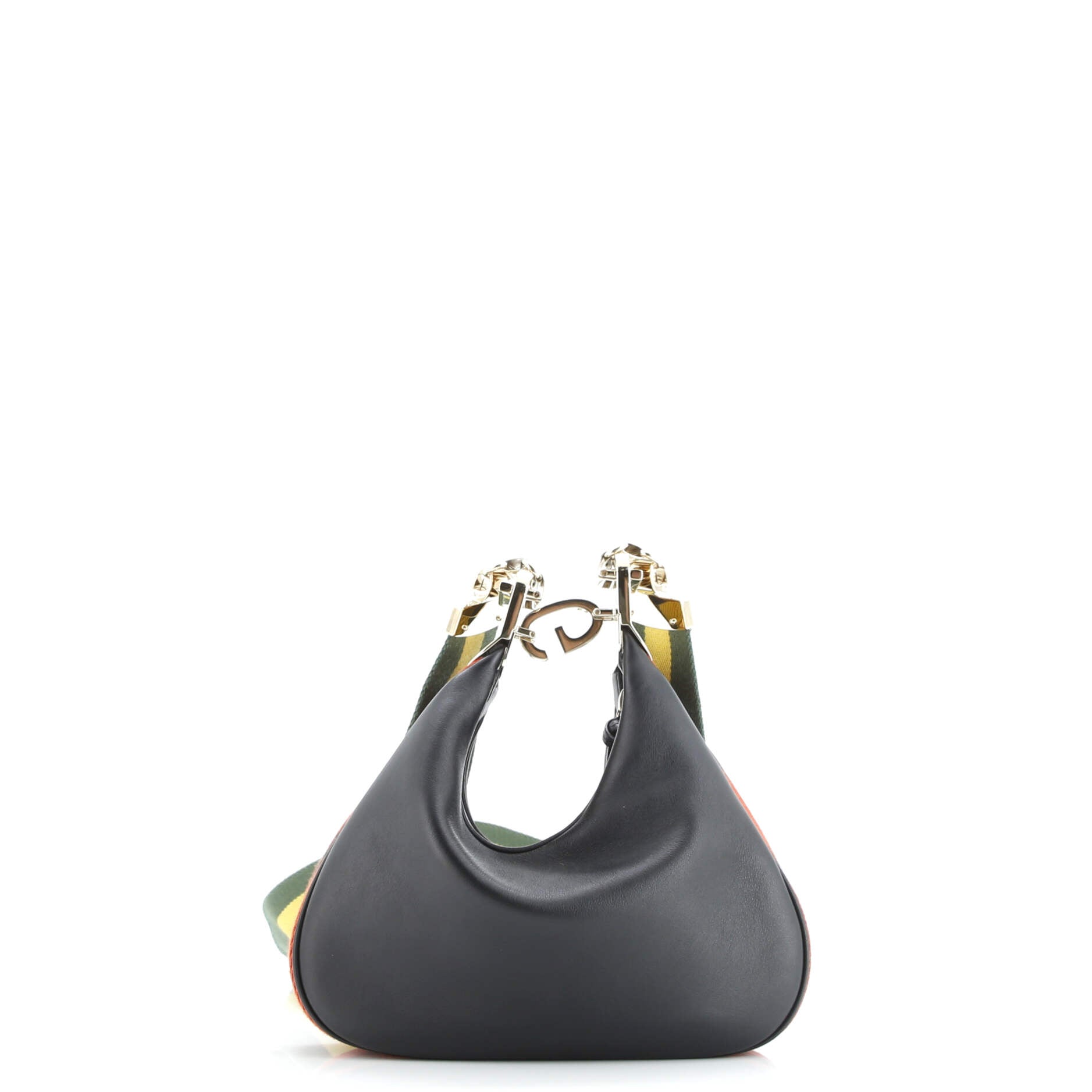 Gucci Attache Shoulder Bag Leather Small