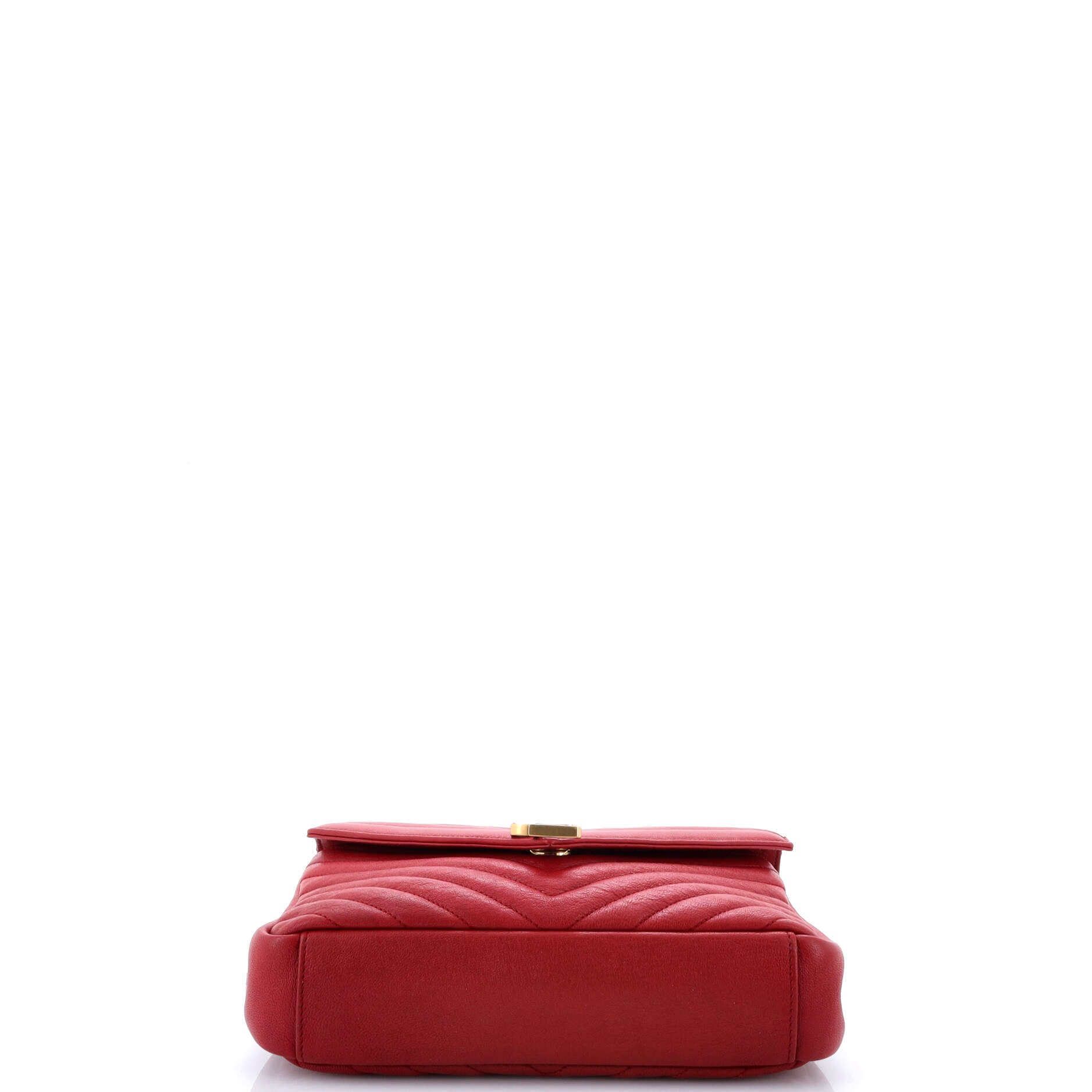 Saint Laurent Classic Monogram College Bag Matelasse Chevron Leather Medium