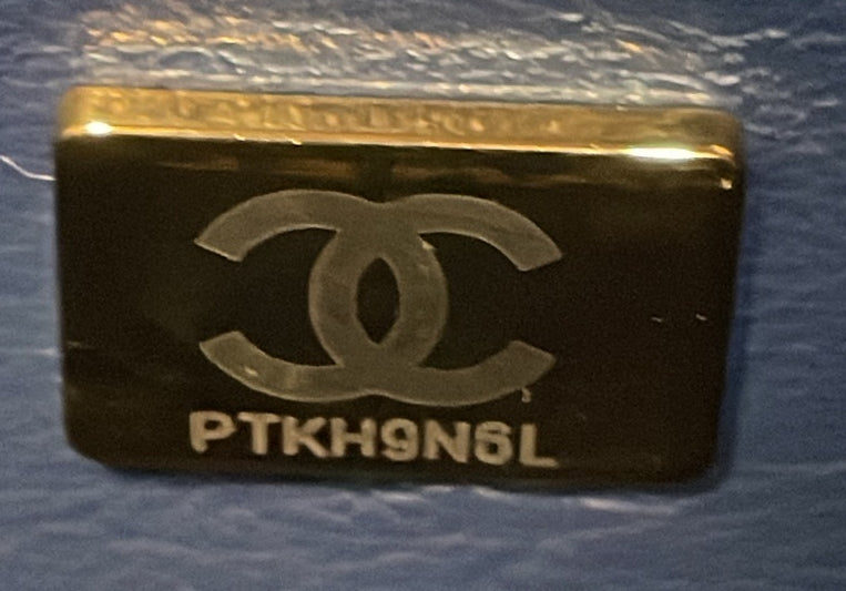 Chanel Moon Flap Messenger Bag Quilted Caviar Mini