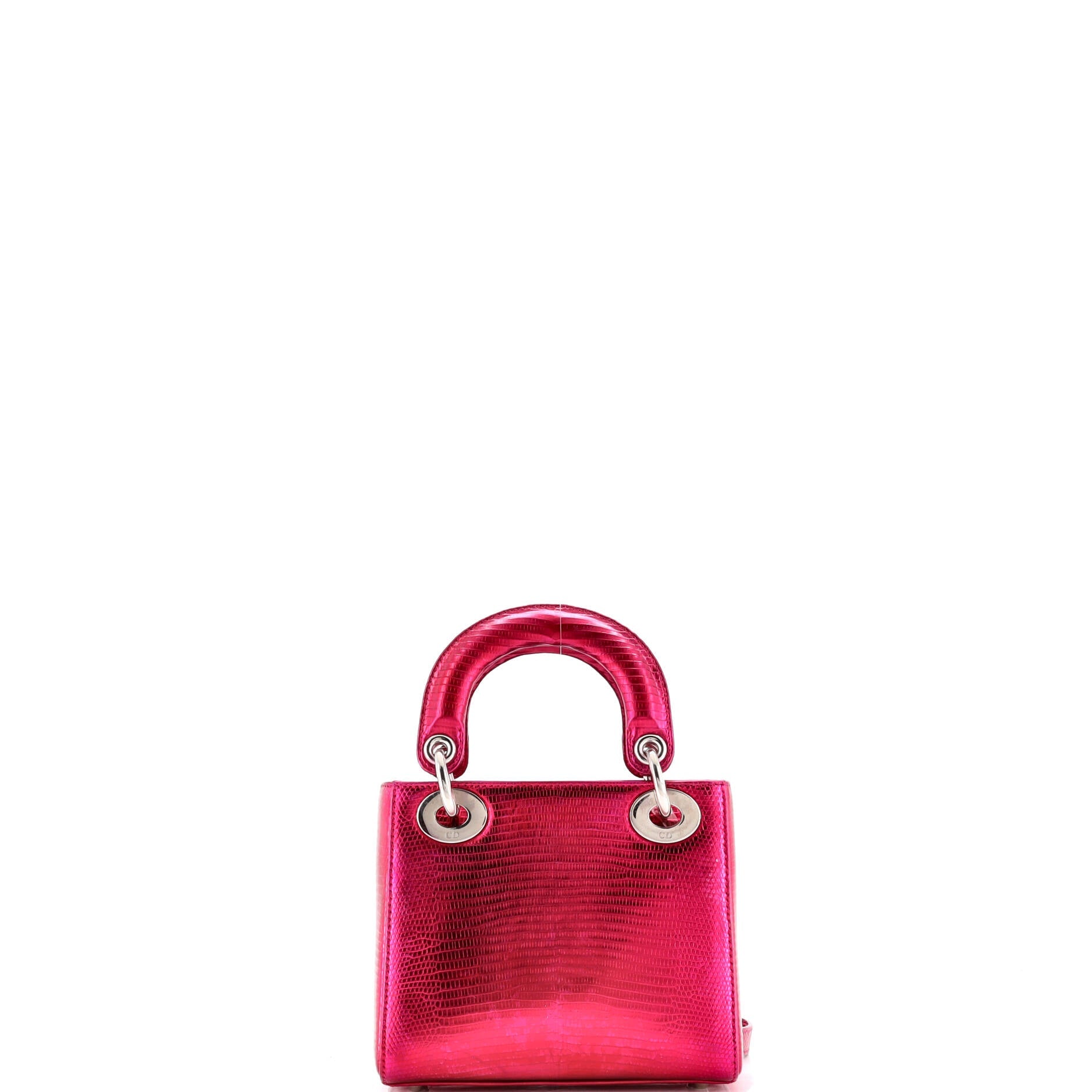 Christian Dior Lady Dior Bag Lizard Mini