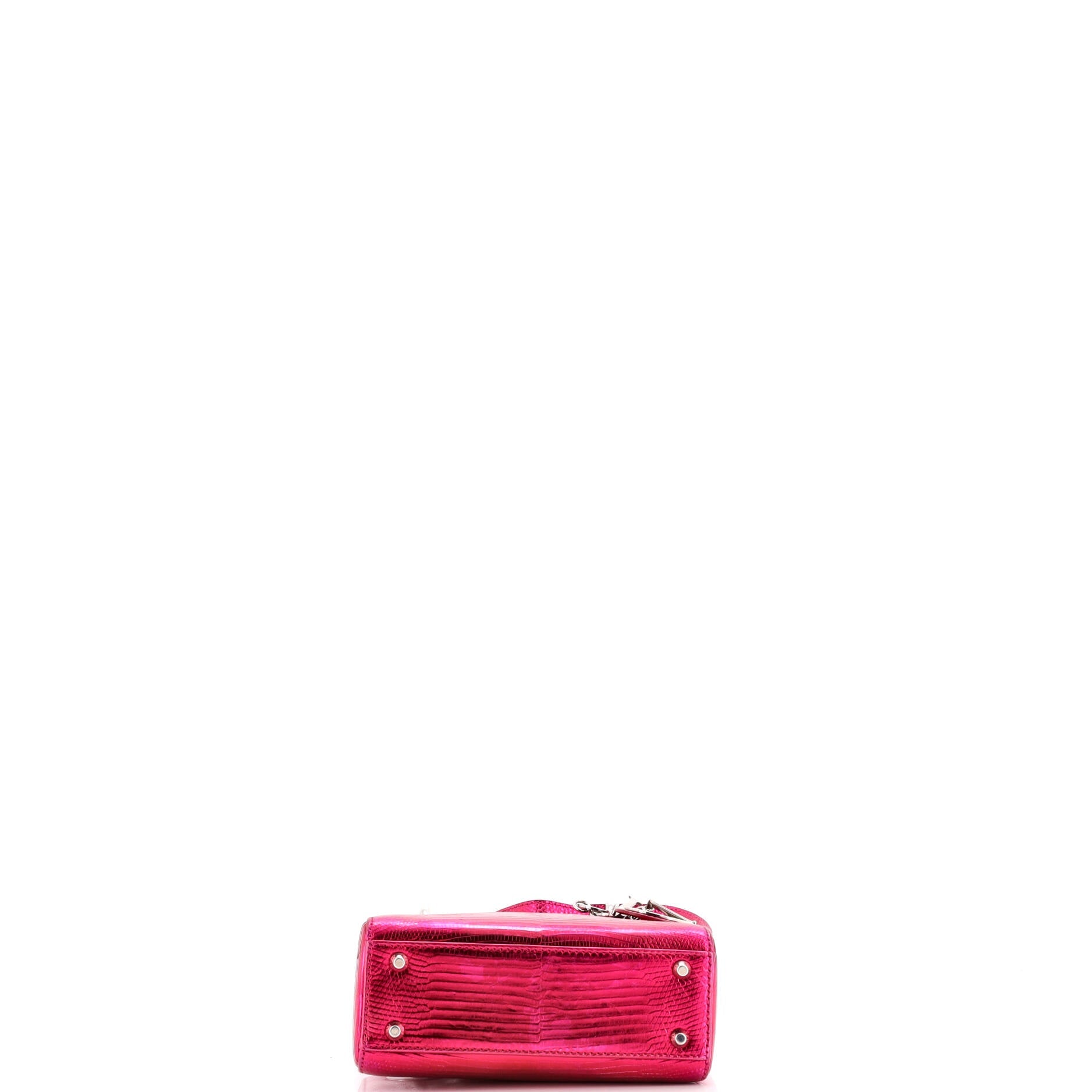 Christian Dior Lady Dior Bag Lizard Mini